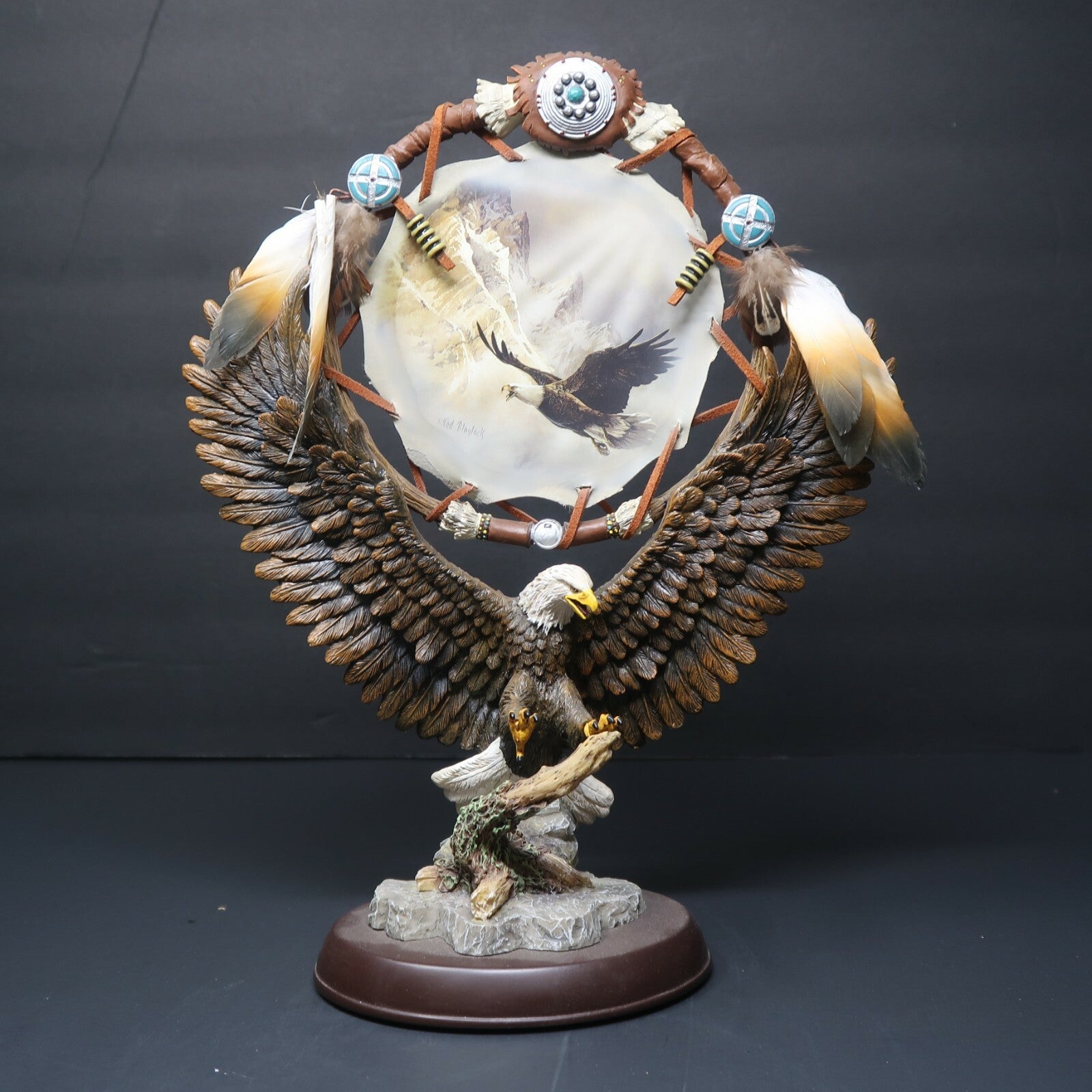 Soaring Dream First Issue In Wings Of Glory 2007 Bradford Exchange W9" x H10.75"