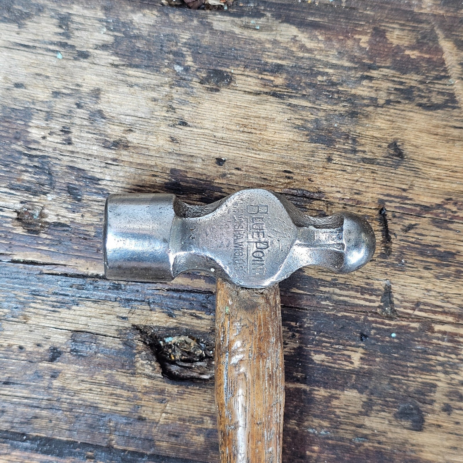 Vintage Blue Point 4oz Ball Peen Hammer 11"L