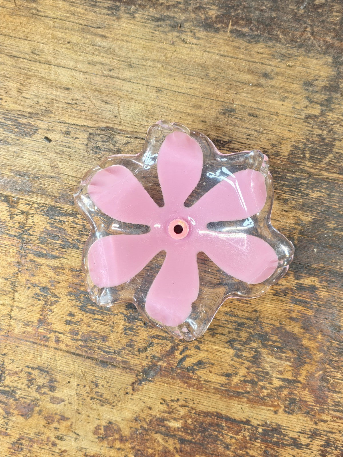 Vintage Pink Plastic Lamp Shade Inserts – Lot of 18