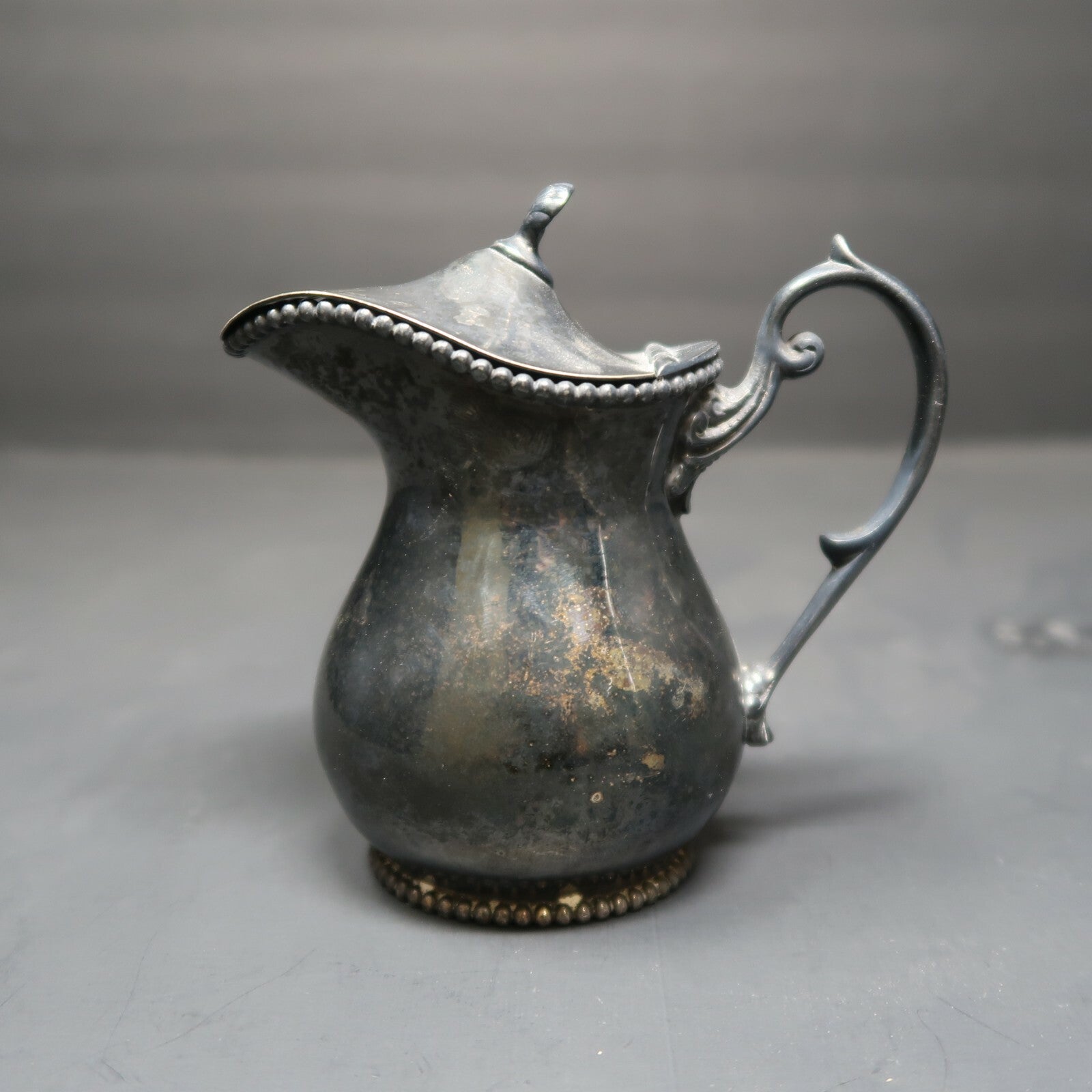 Vintage Barbour Silver Co. 4350 Creamer L4" x W2.25" x H4.25"