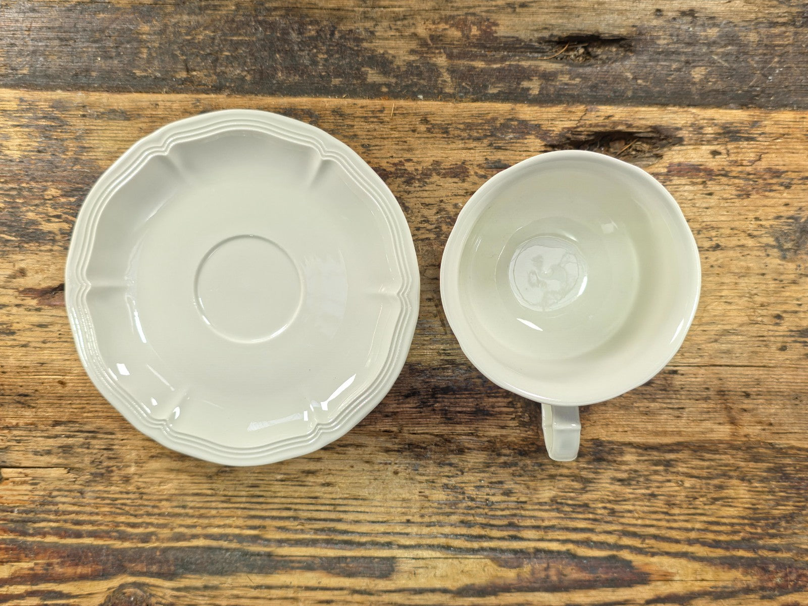 Villeroy & Boch Manoir Flat Cup & Saucer