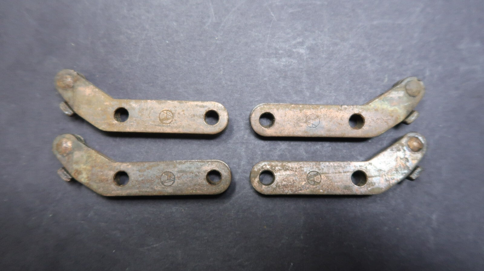 Vintage Cabinet Hardware Lot Steel Knife Cabinet Hinges