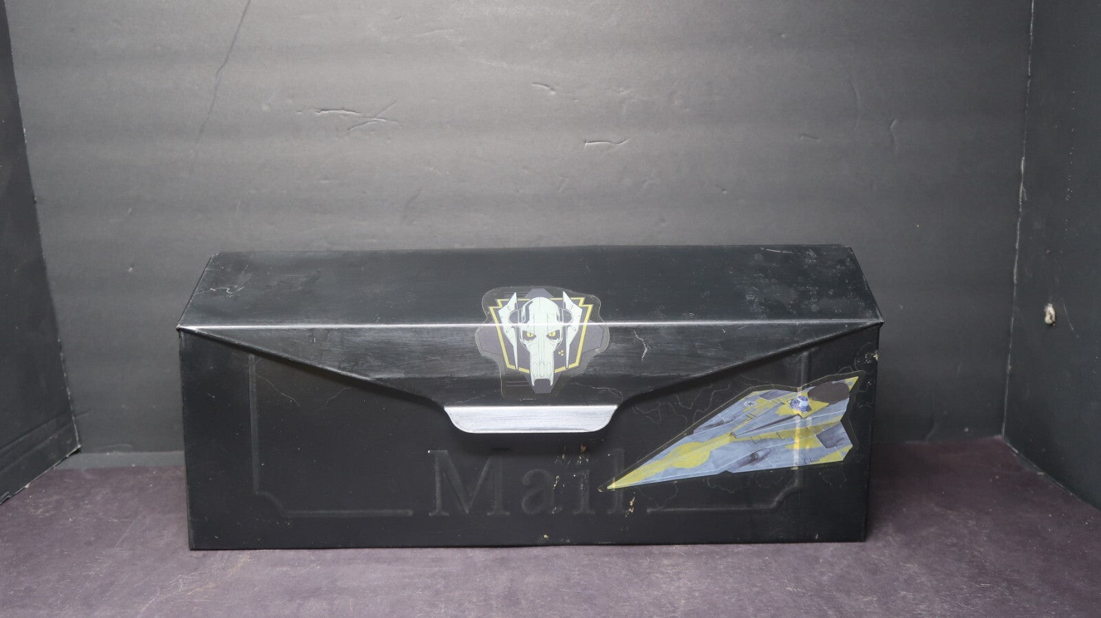 Vintage Wall Mounted Mailbox Flip Top 6.5" H x 15" W x 3.25" D