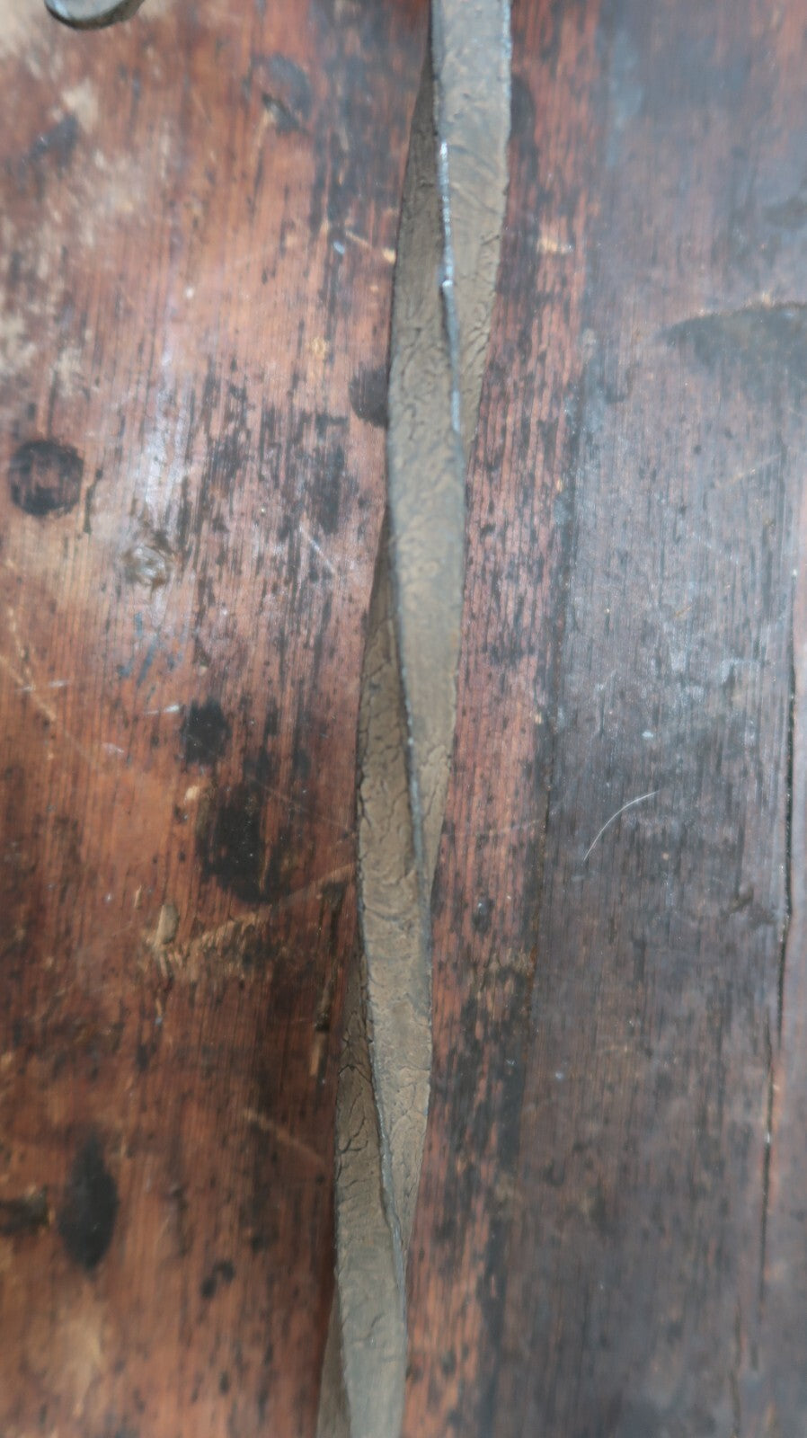 Hand Forged 14.25" Iron S Hook Blacksmith Vintage