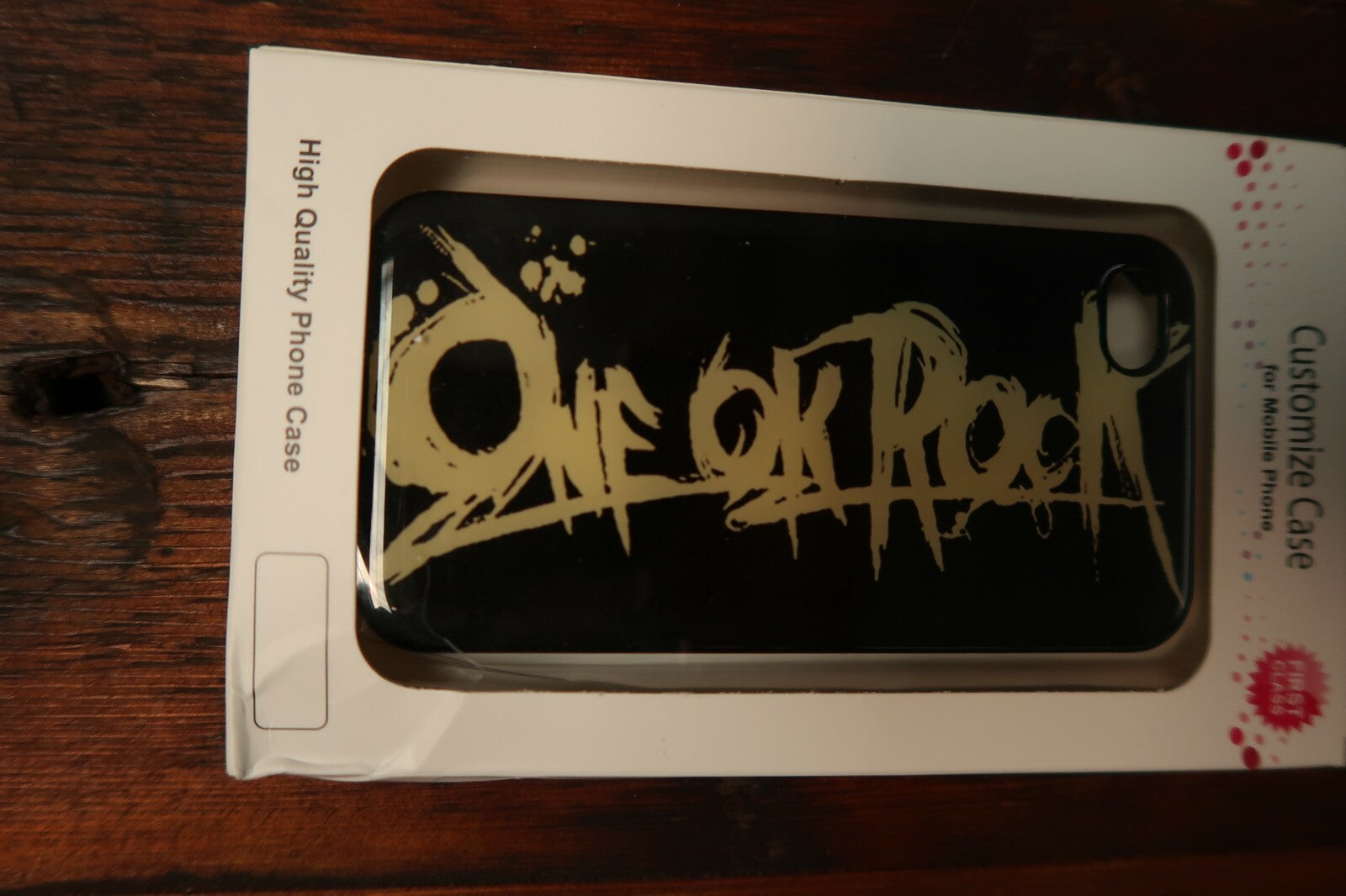 One Ok Rock for iPhone 4 and 4S black case cover