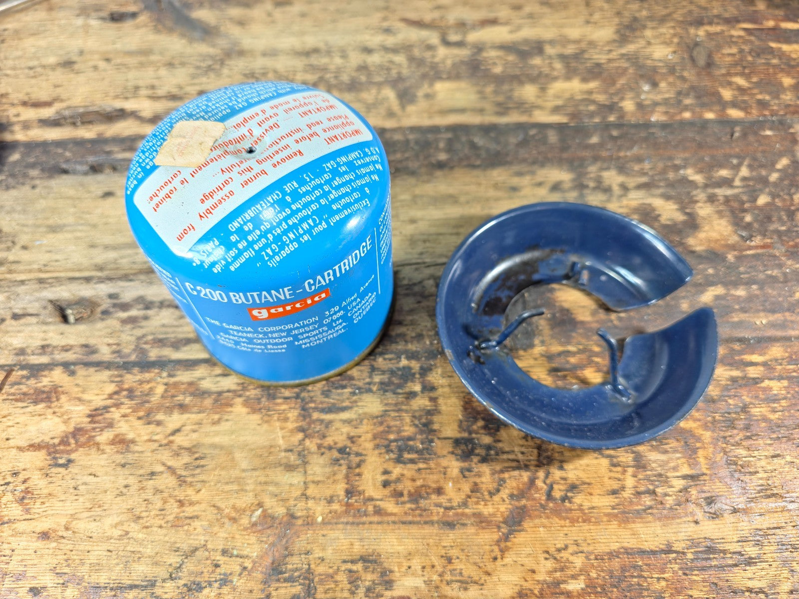 Vintage Camping Gaz “Bleuet S200” Portable Gas Stove – France, 1970s–80s