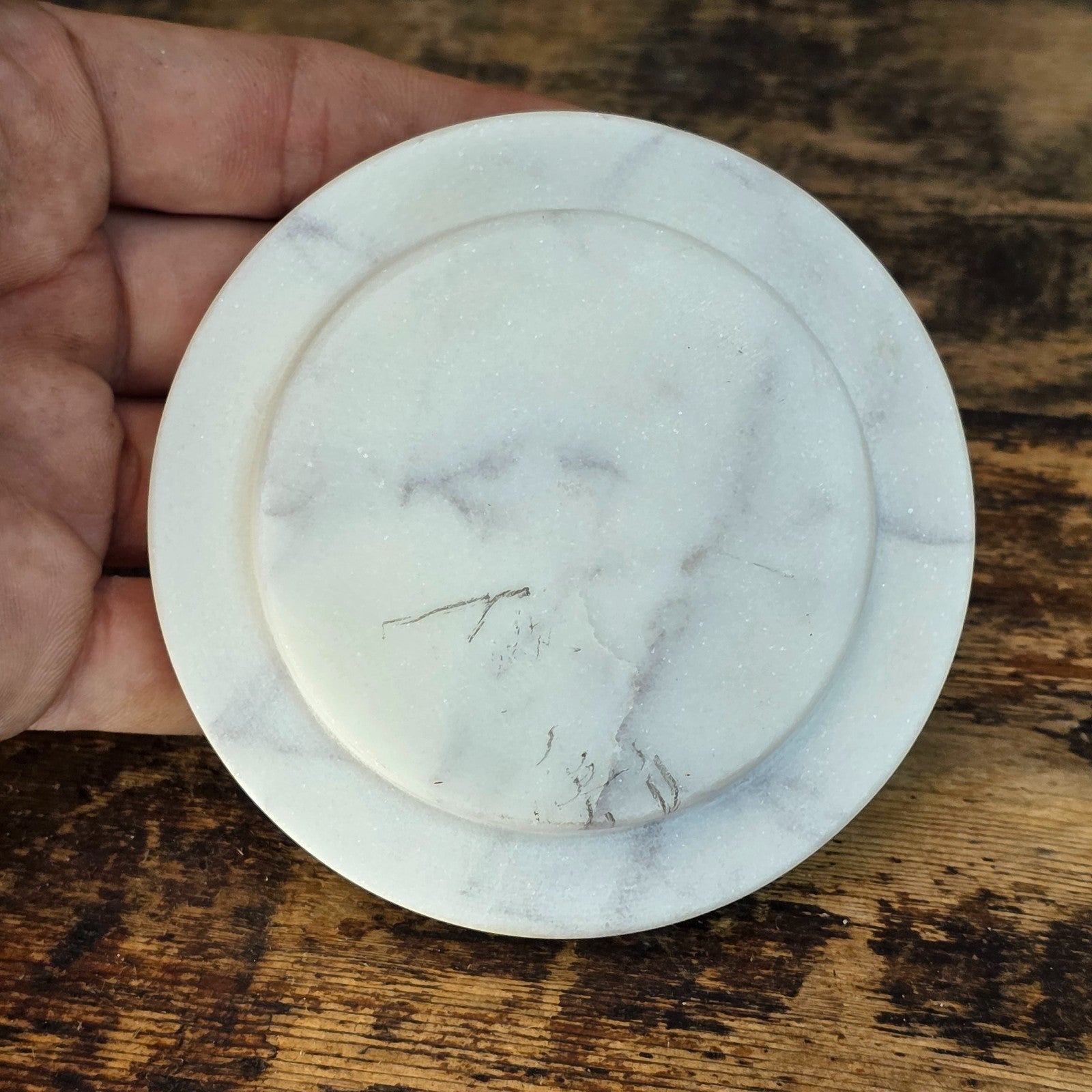 Threshold Marble Lidded Canister - Target (2016) - Bathroom / Kitchen Jar