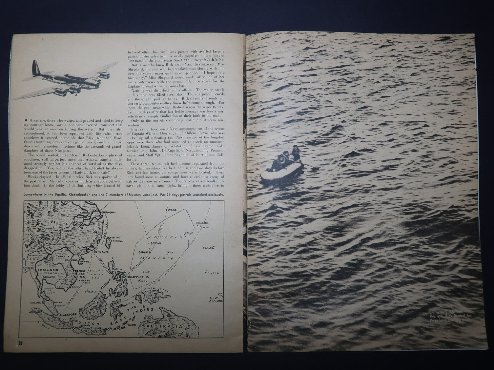 Eddie Rickenbacker The Complete Life Story By Damon Runyan Date Published 1942