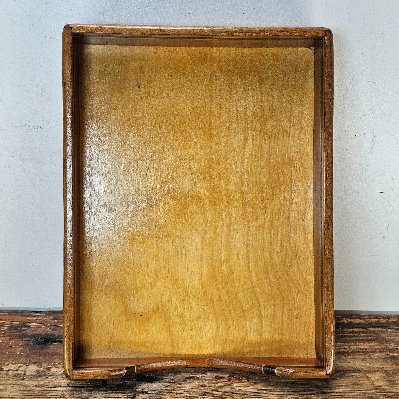 Nordic Style Vintage Wooden Document Tray