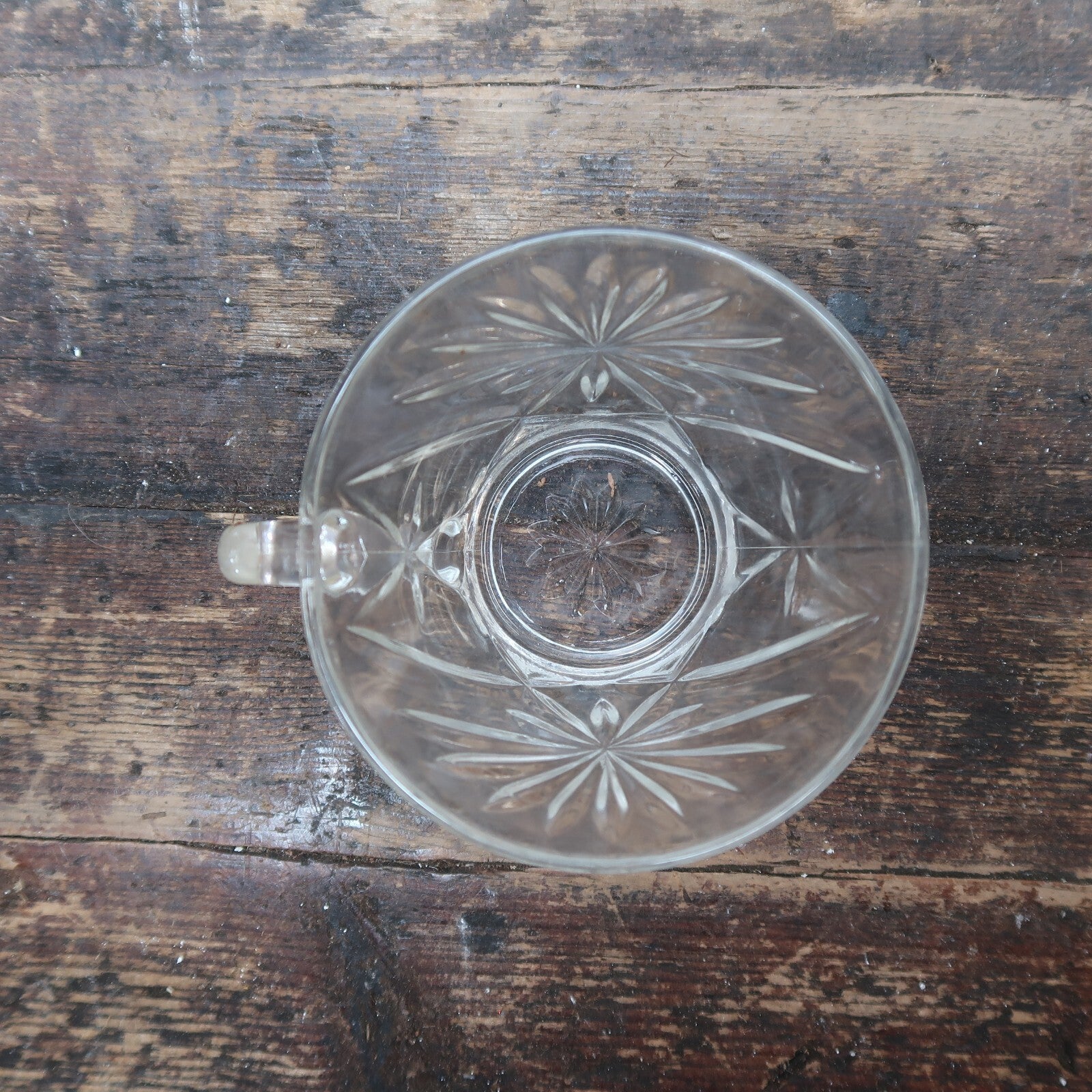 Vintage Indiana Glass Colony Whitehall Clear Snack Plates & Punch Bowl