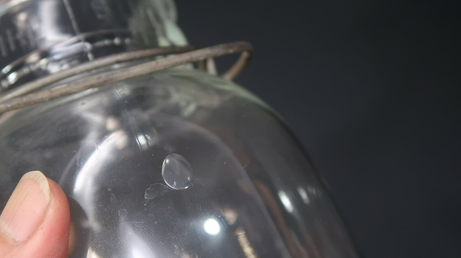 Vintage Ball IDEAL Glass Canning Jar Wire Bail No.9 H10"