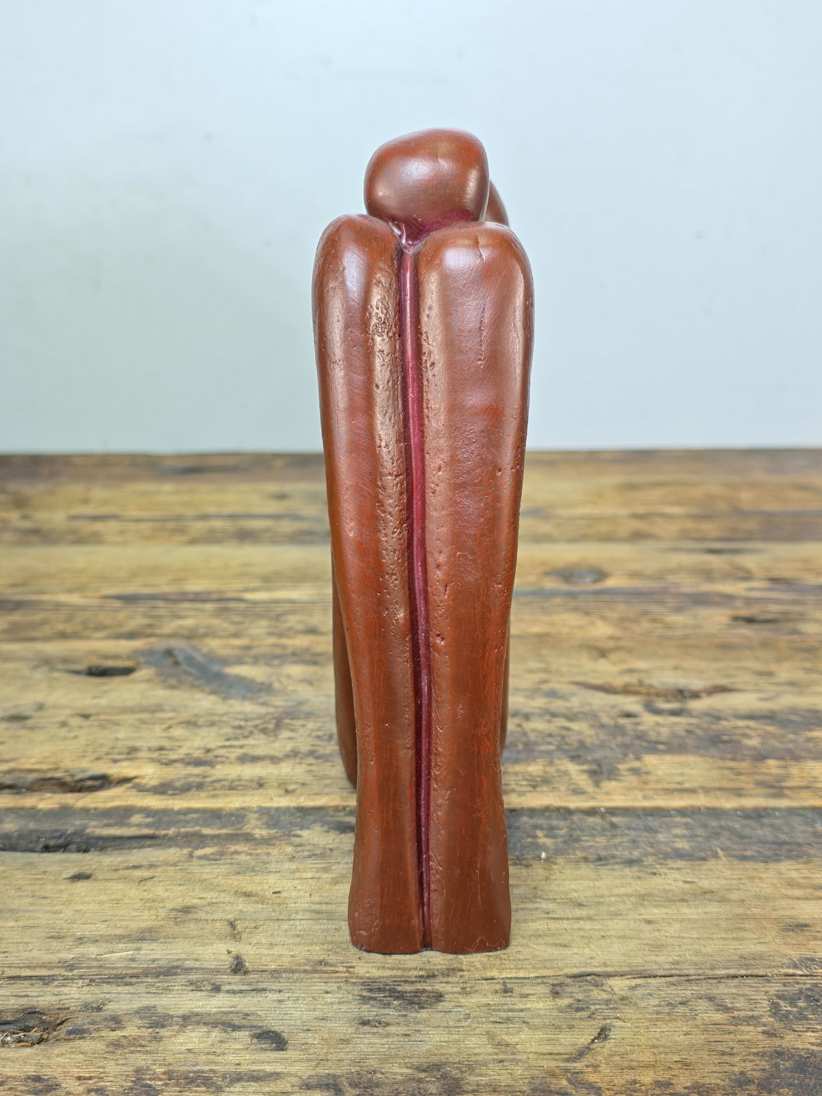 Handcrafted Modernist Abstract Human Figure Sculpture