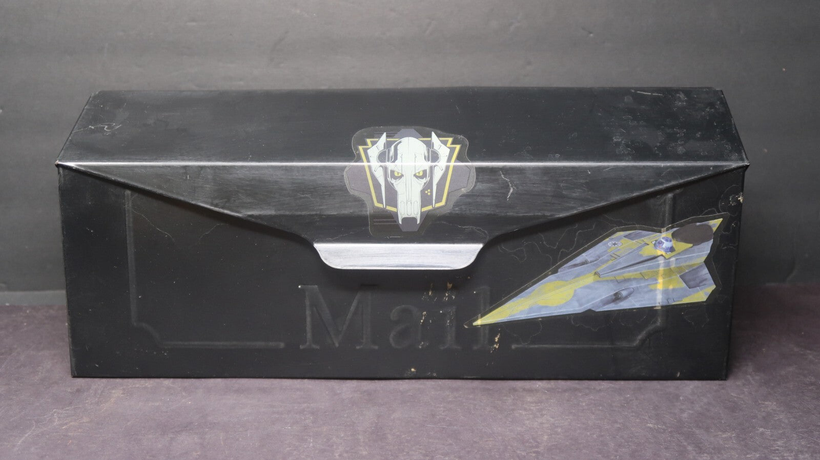 Vintage Wall Mounted Mailbox Flip Top 6.5" H x 15" W x 3.25" D