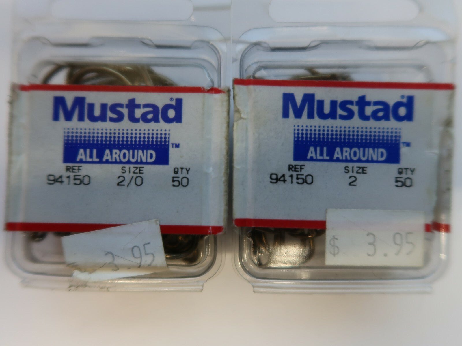 Set of 4 bags Gremlin Rubbercor Sinkers x 2, Mustad Hooks x 2