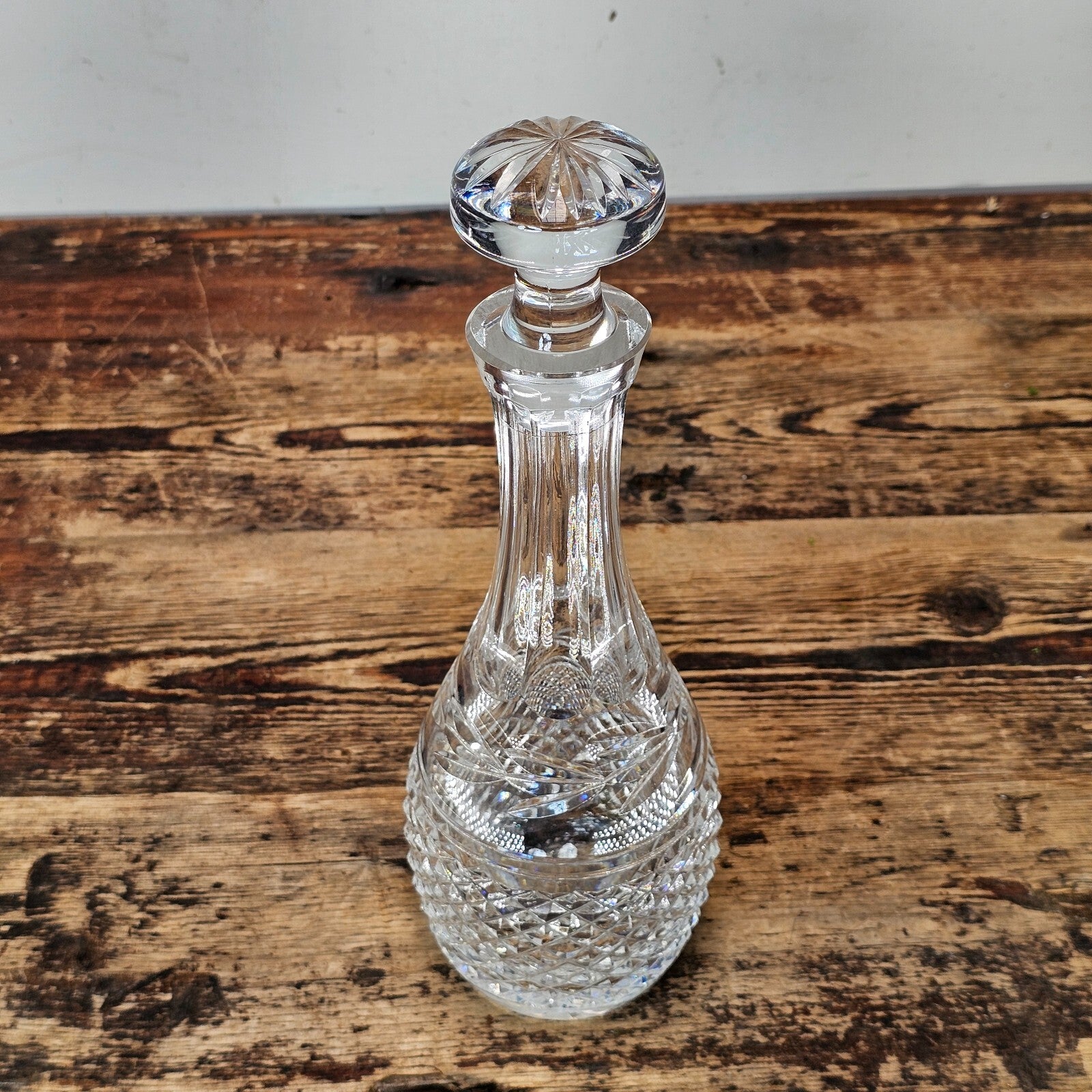 Waterford Crystal Glandore Cordial Decanter & Stopper 11.25"H