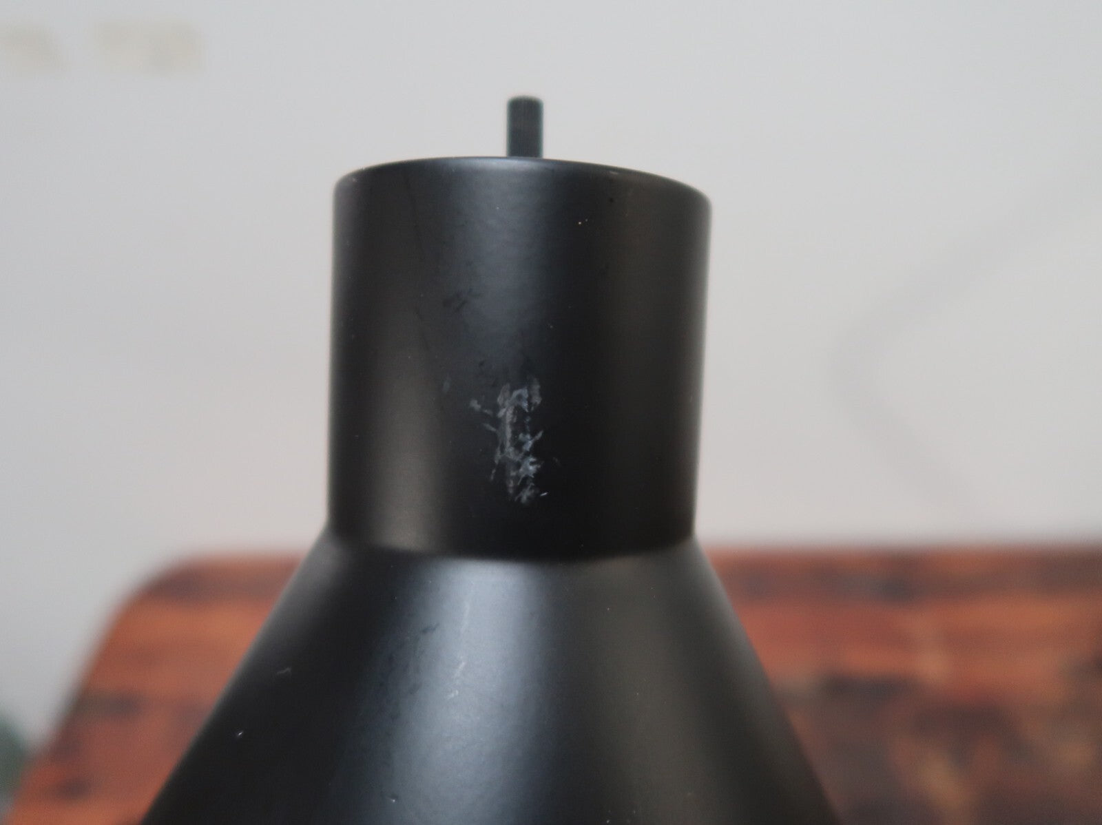 Black Task Lamp with Wireless and USB Charging Station