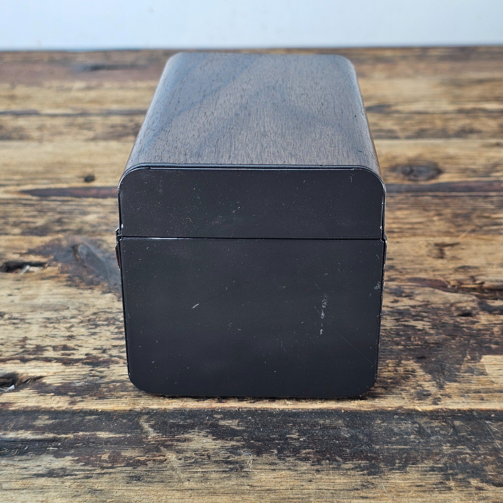 Globe-Weis Vintage Index Card File Box