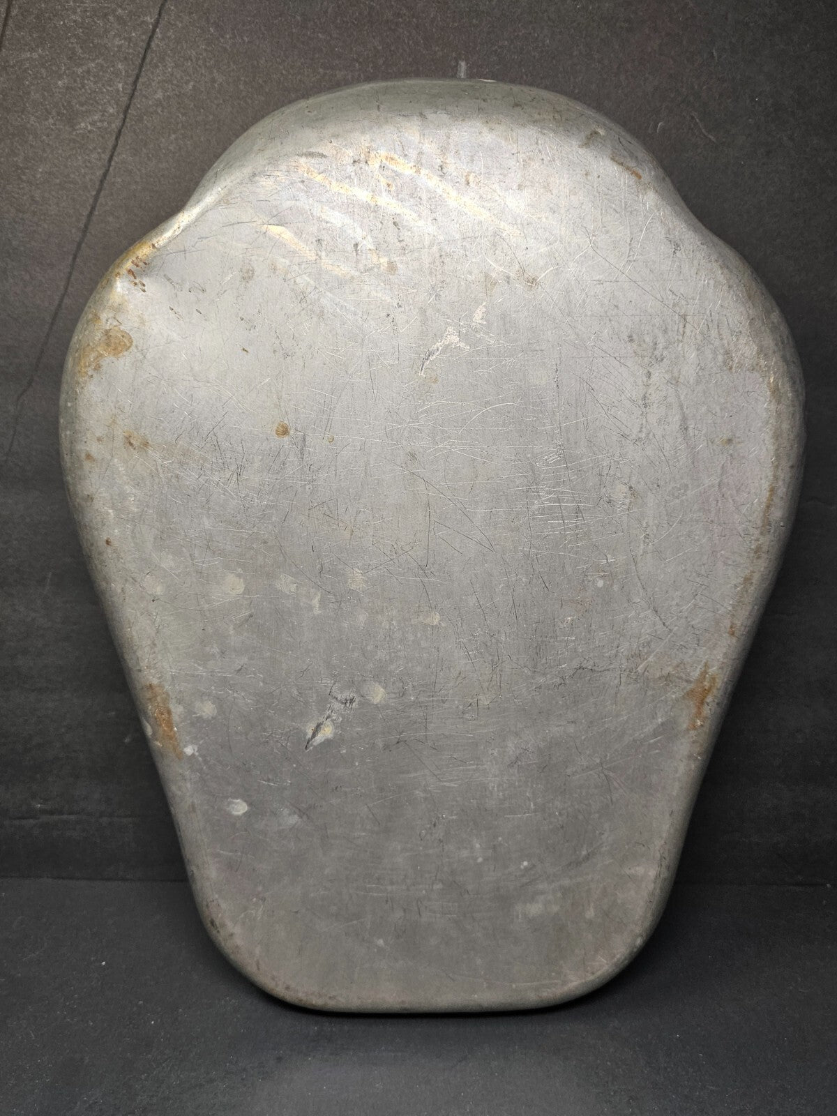 Antique Steel Bed Pan With Hinged Lid Made By Duquesne Works ?