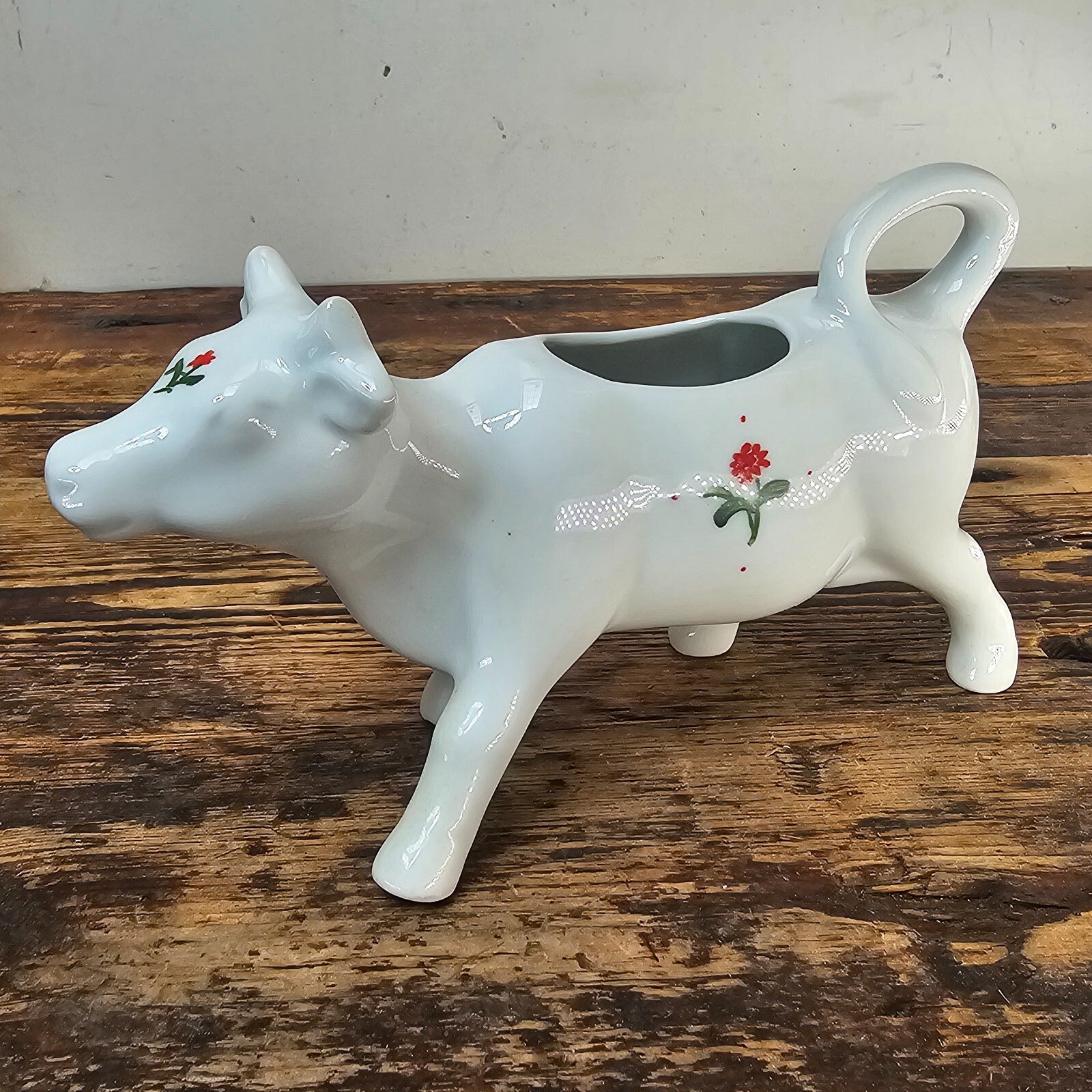 Retro Floral Kitchen Set /Creamer/Ramekins/Covered Casserole Dish/Pie Dish