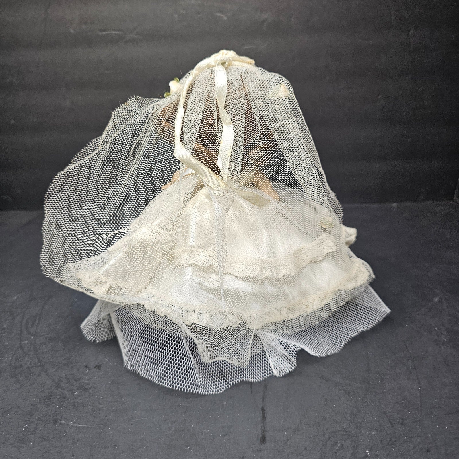 Vogue Ginny Bride Doll 8" Straight Leg Walker 1950's Made In USA