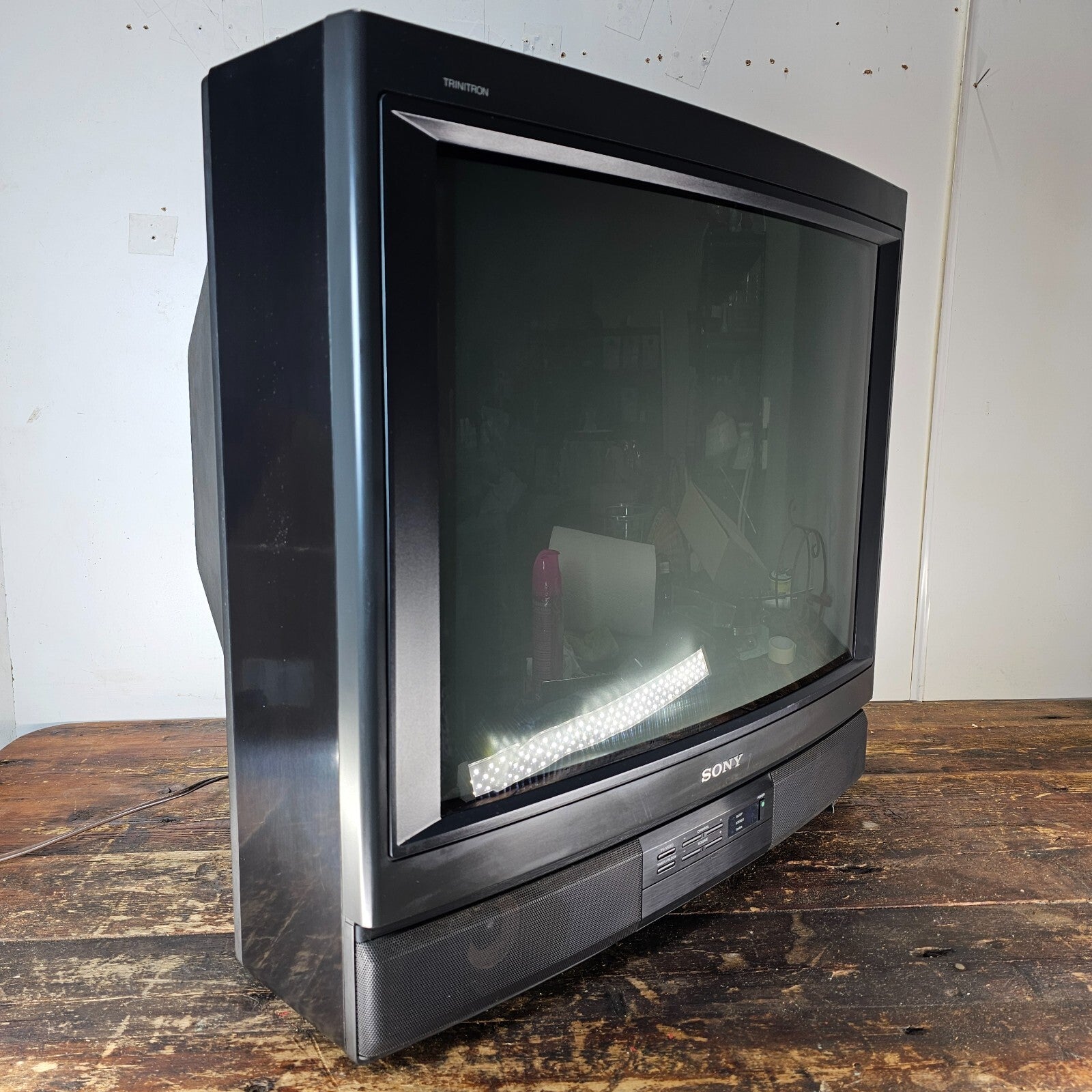Sony Trinitron 27" Model KV-27TS20 Retro Gaming CRT TV 1990