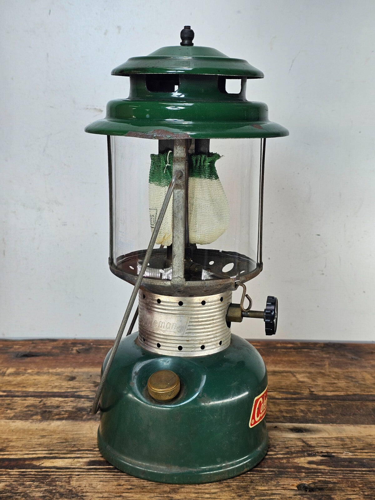 Vintage 1966 Coleman 220F Double Mantle Not Tested