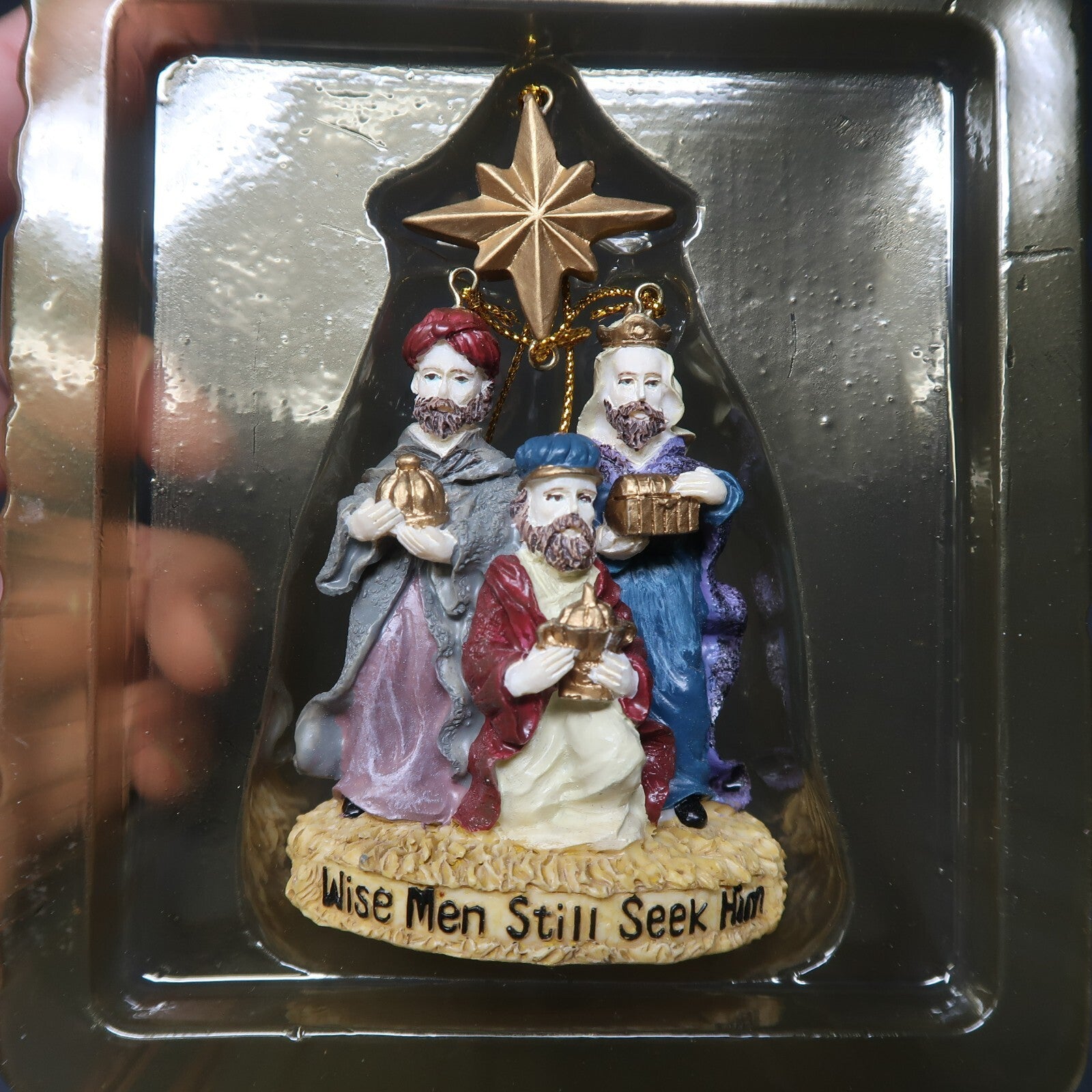 Mixed Lot 5 Christmas Ornaments Assorted