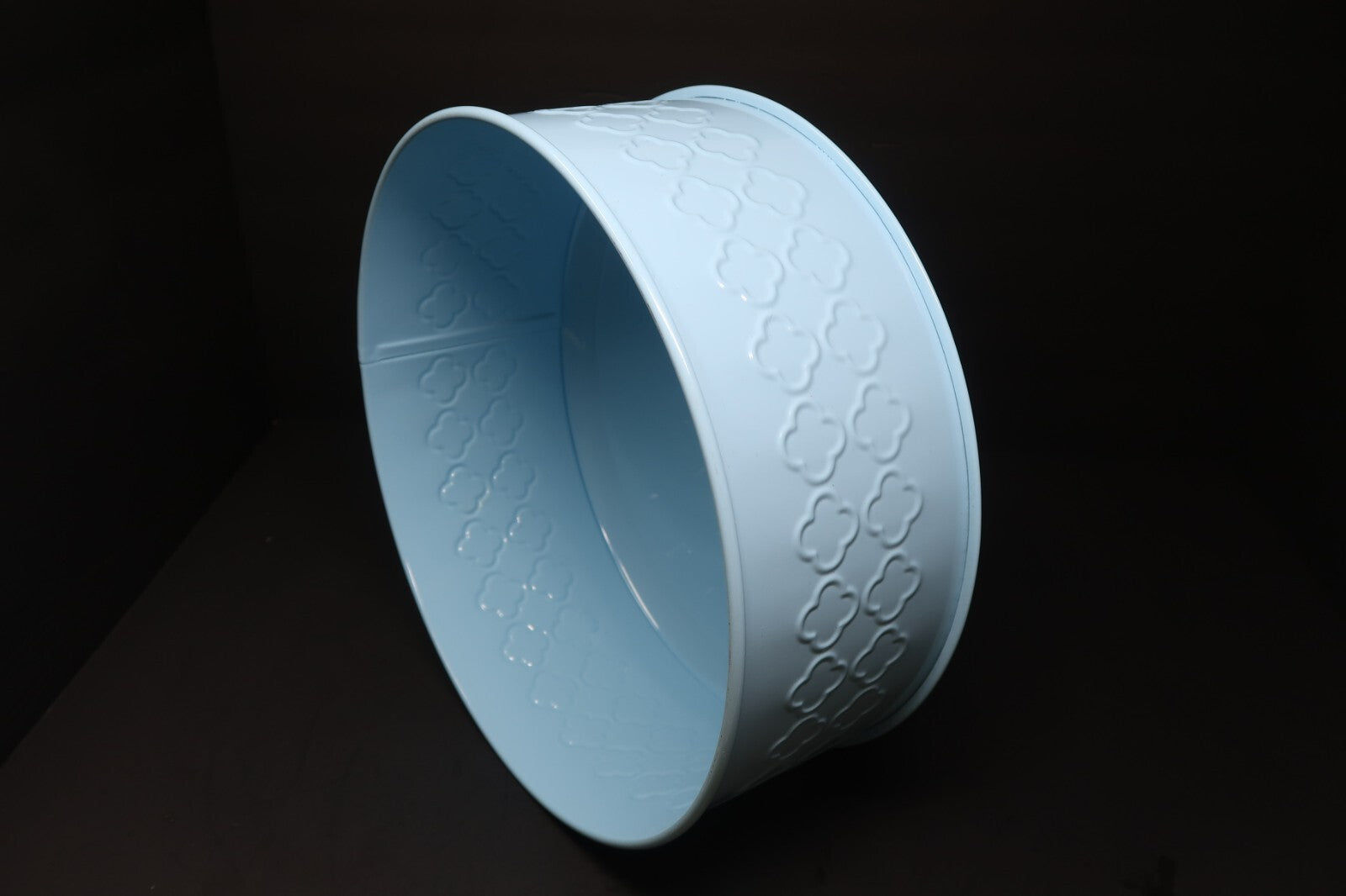 Metal Food Cover Sky Blue Cake Cover 11.5" x 11.5" x H 6.5"