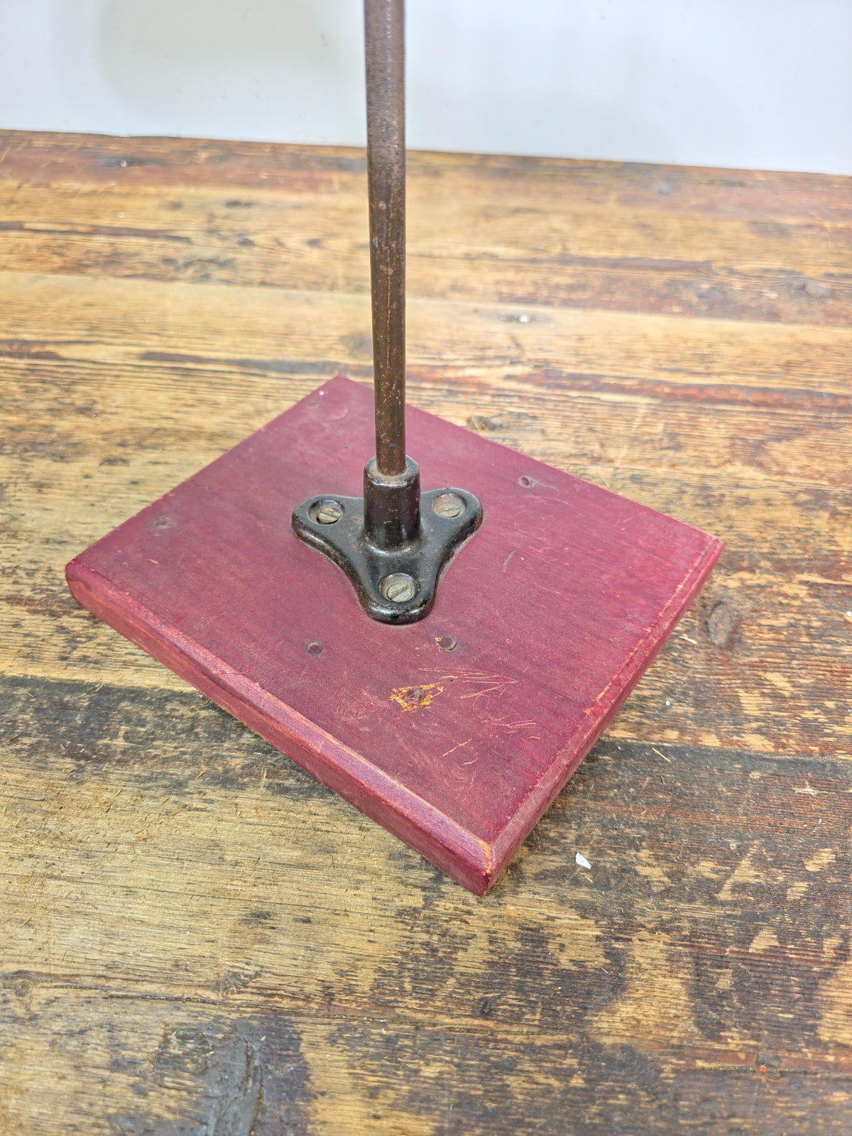 1930s Singer SIMANCO Cast Iron Butterfly Thread Stand USA Industrial Spool
