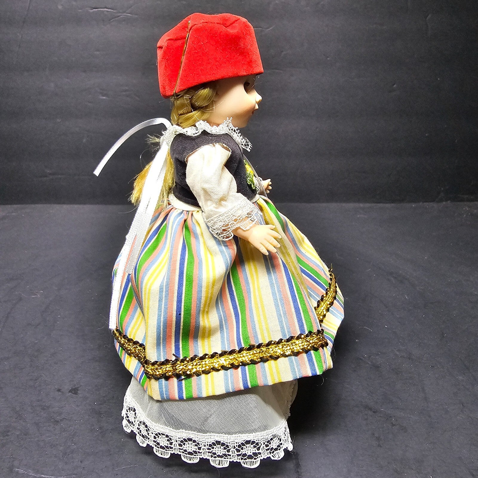 Vintage Symbol Of Quality Doll Greece 7”