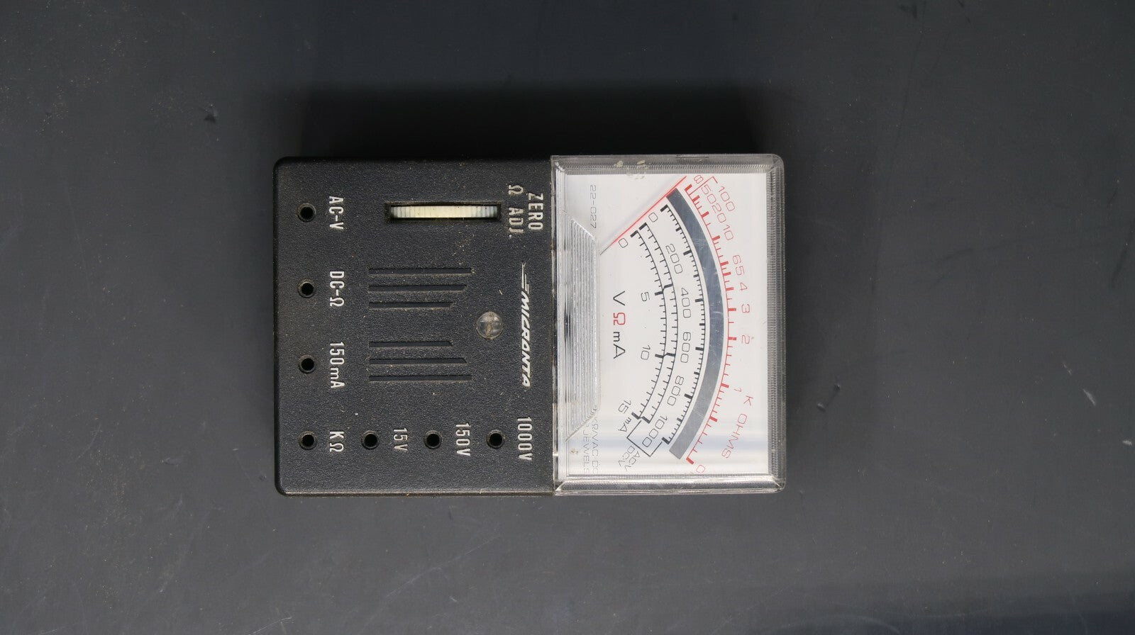 Vintage Micronta 1000 OHMS/VOLT Multitester Model 22-027