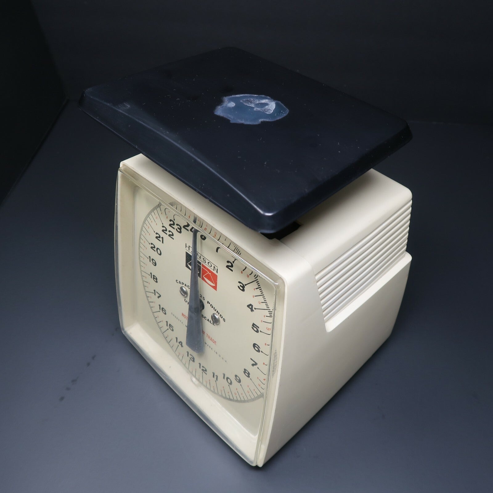 Vintage HANSON Kitchen 25 lb Scale H9" x W6" x D6.5" (2.11 lb)