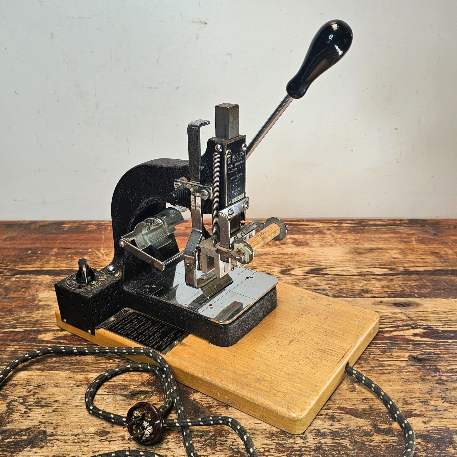 Kingsley Gold Hot Foil Stamping Machine