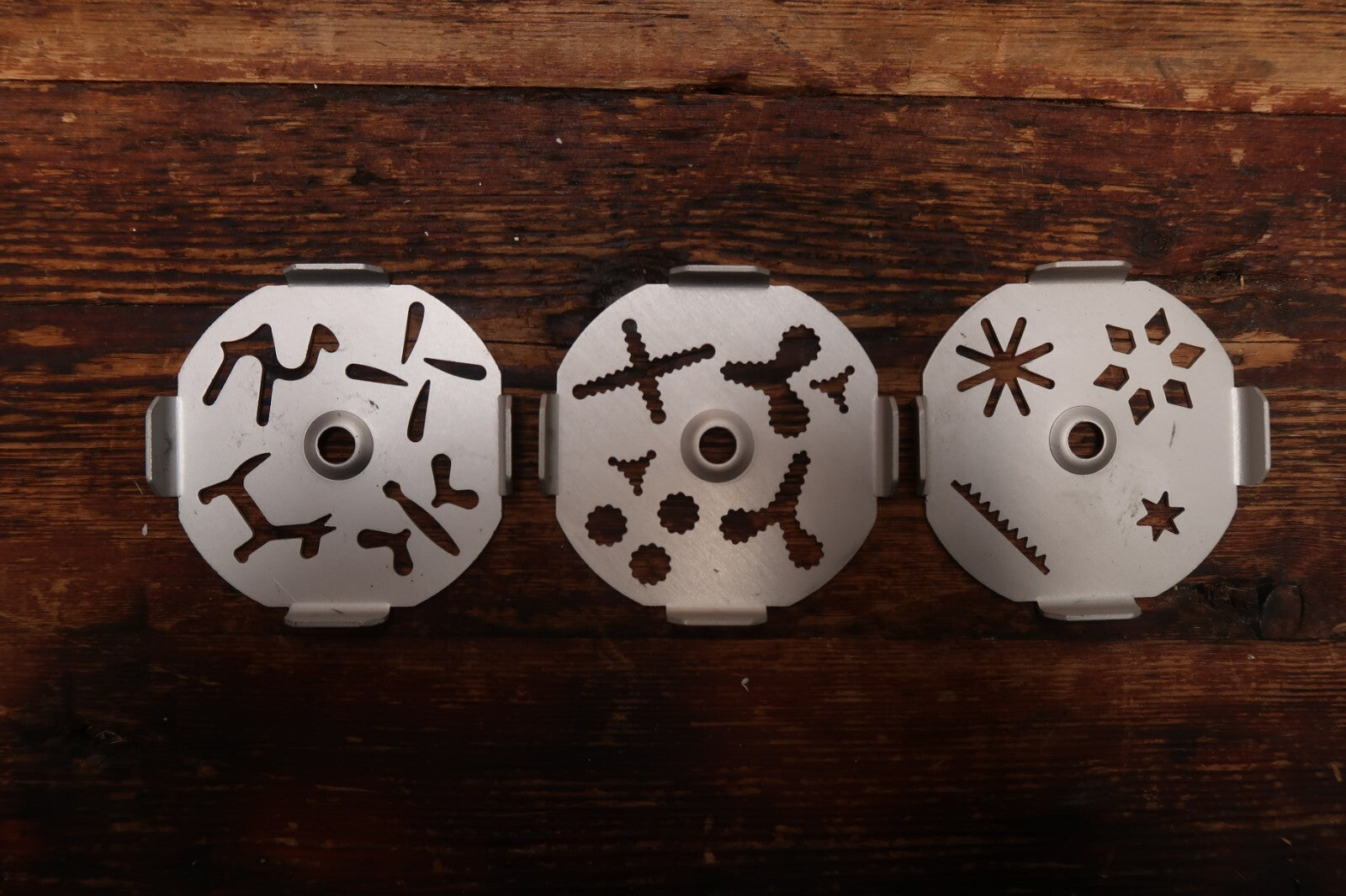 Vitality Aluminum dial-a-cookie Cookie Press with Directions & 3 Design Rings