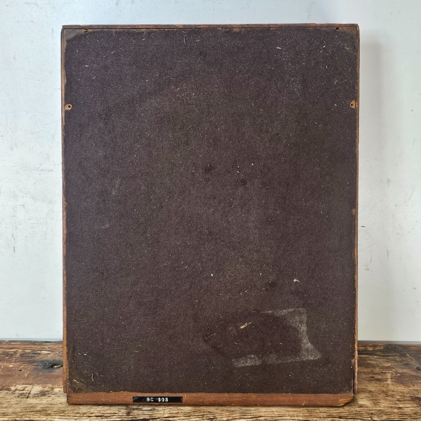Jens Risom Style Vintage Walnut Letter Tray (1950s-1960s)