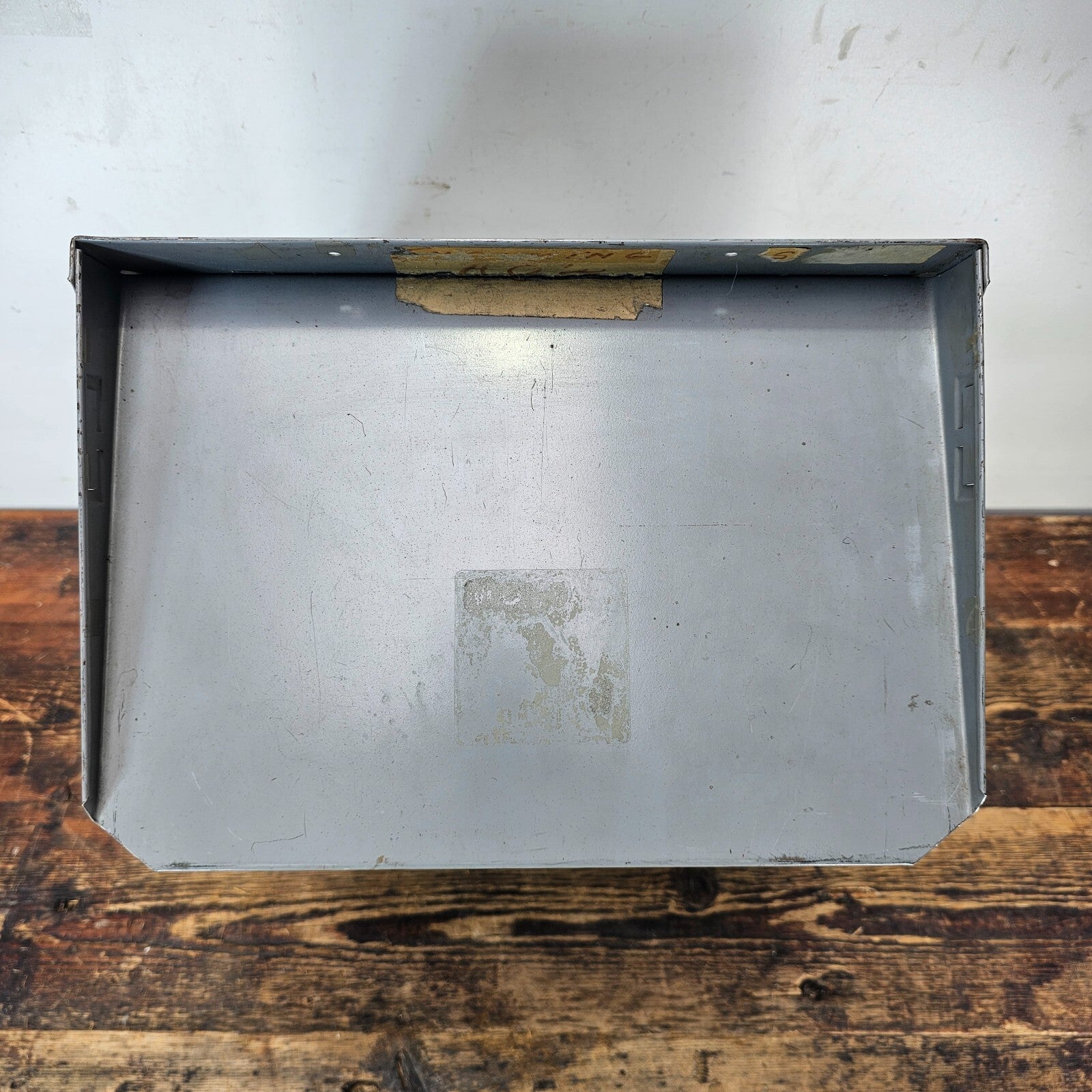 Vintage 6-Tier Wall-Mounted / Desktop Steel File Organizer