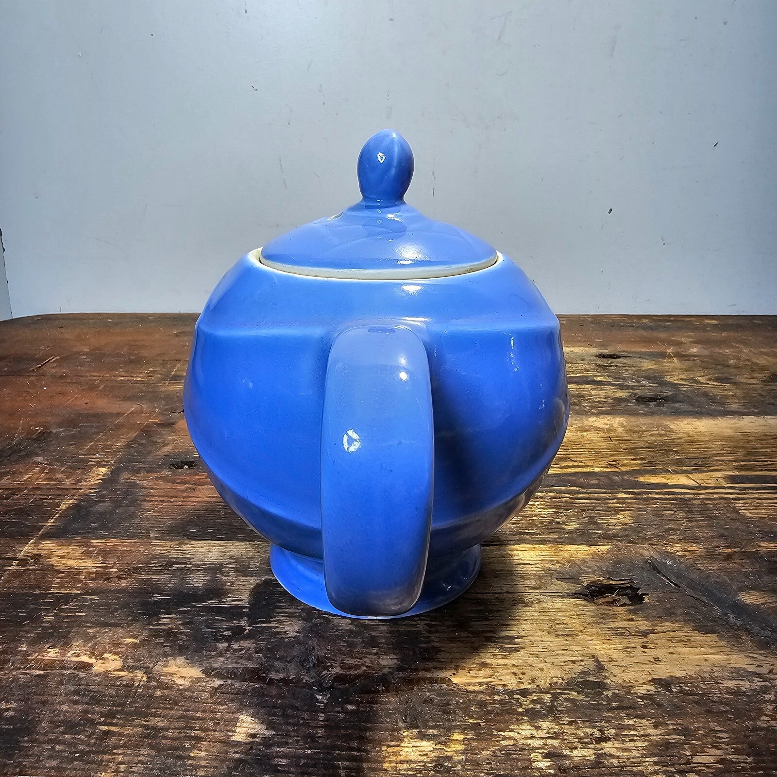 Vintage Hall China Blue Teapot