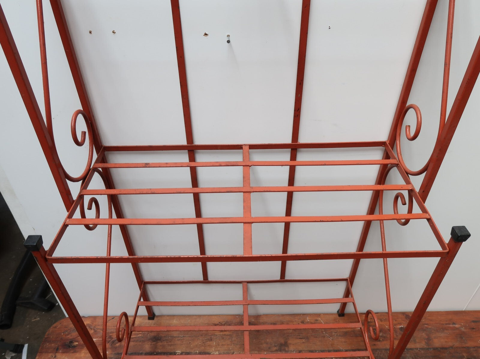 3 Tier Metal Shelf Rack Plant Pot Stand H 59" x W 24" x D 12"