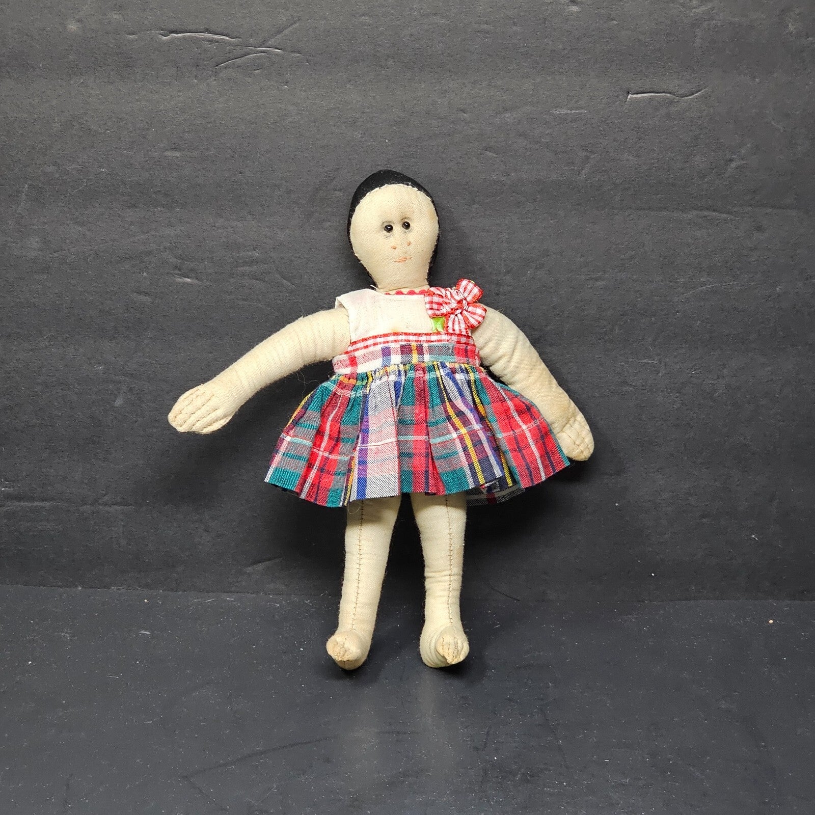 Vintage Cloth Doll In Vogue Doll Outfits 8"