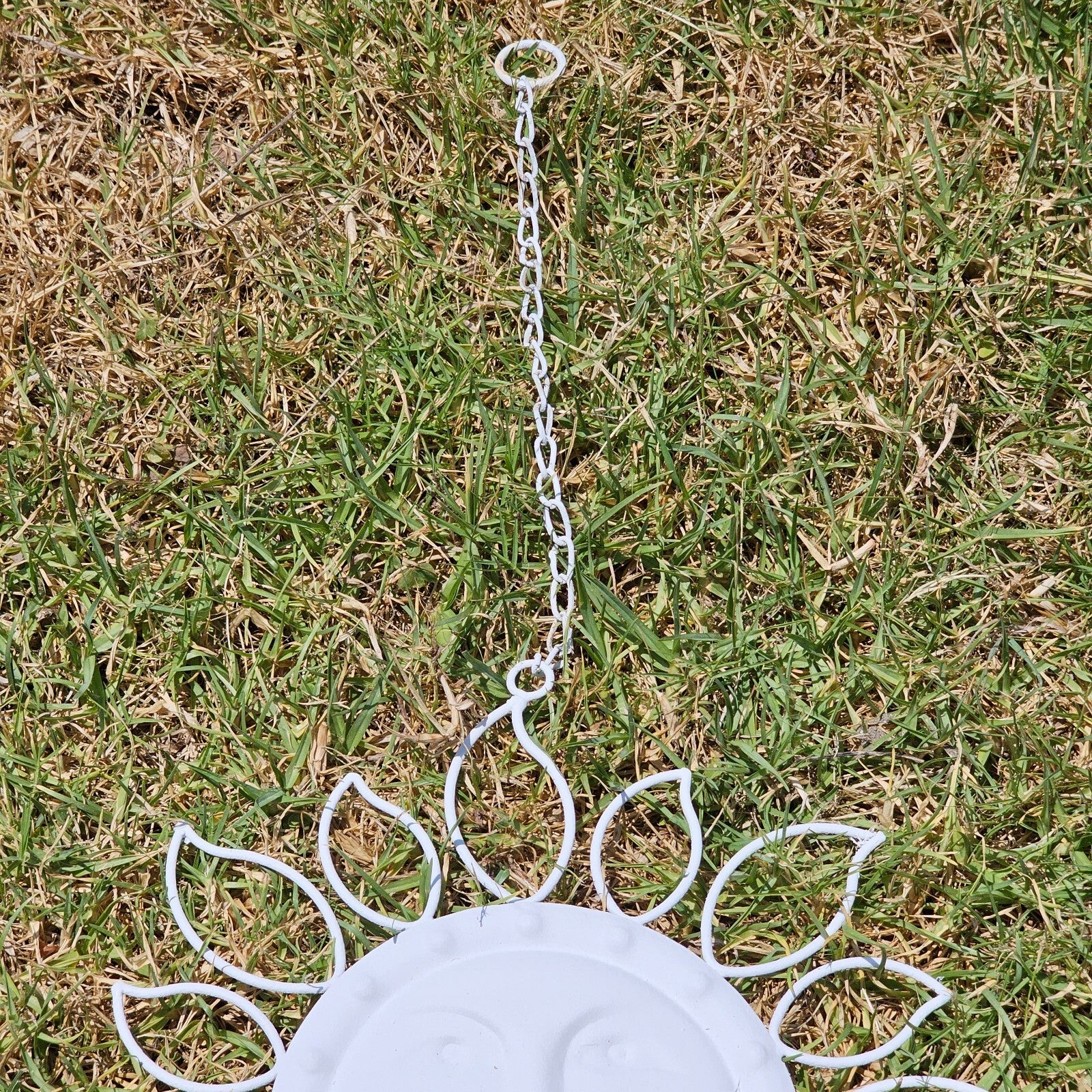 Set of 3 Hanging Garden Decor Flat White