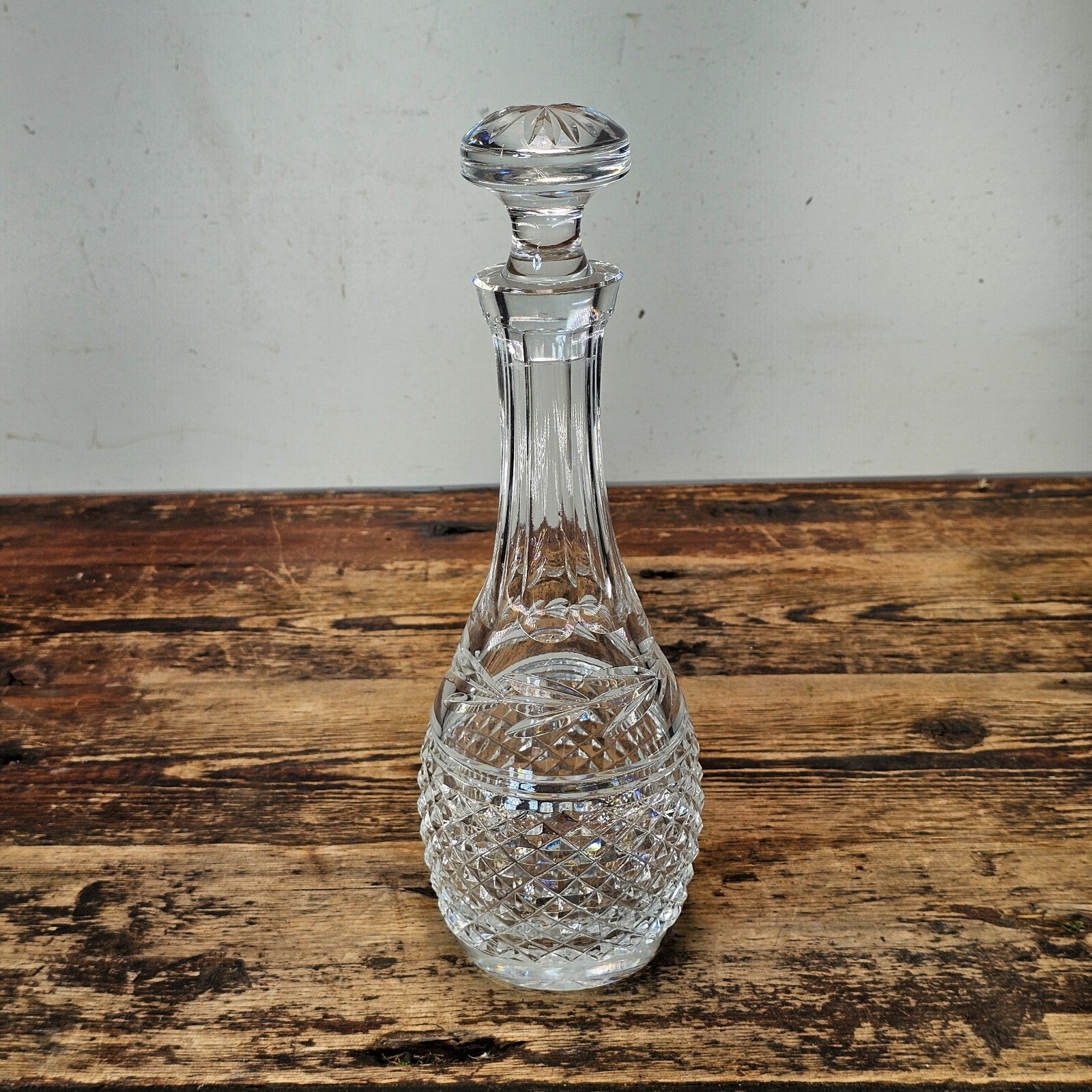 Waterford Crystal Glandore Cordial Decanter & Stopper 11.25"H
