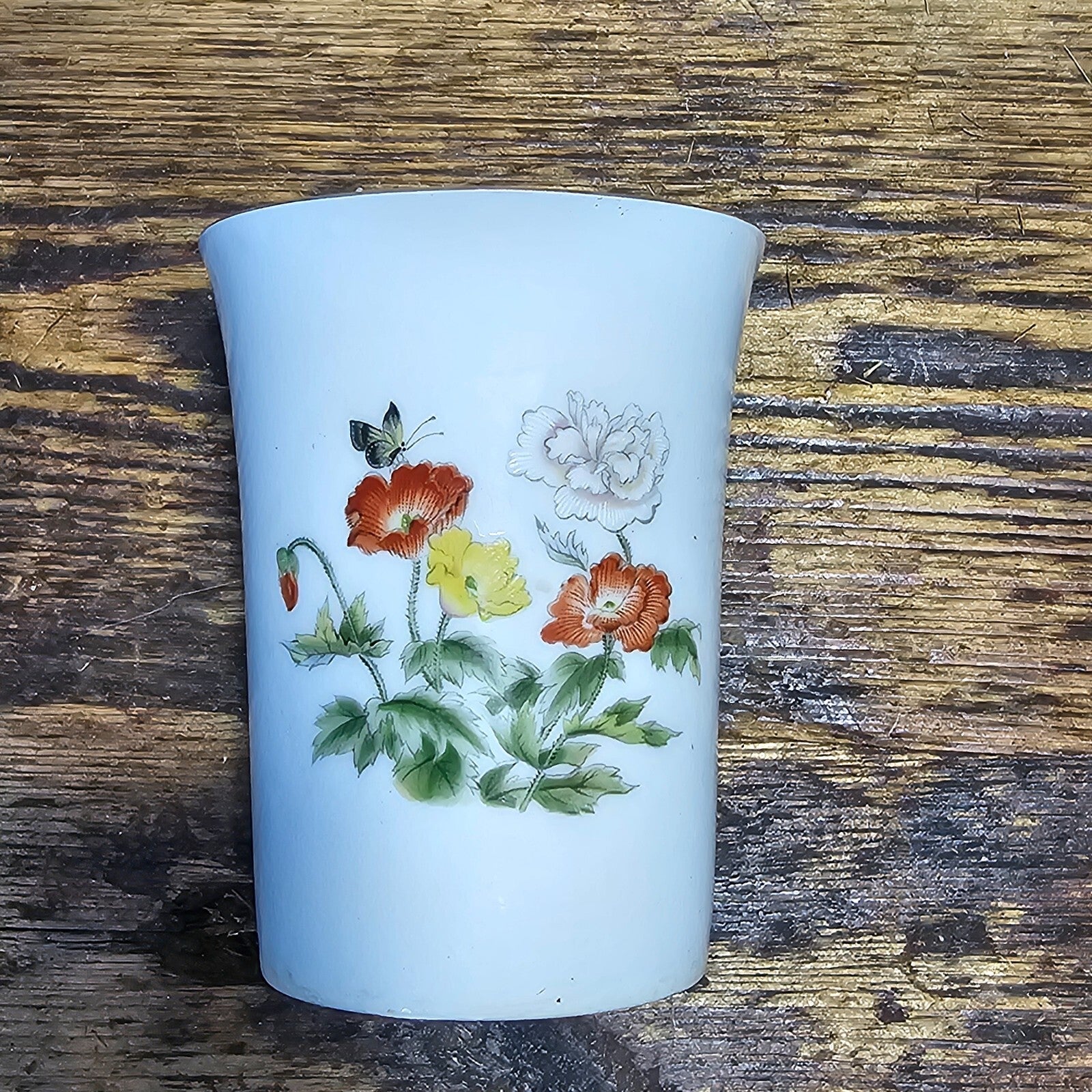Takahashi San Francisco Ceramic Toothbrush Holder & Cup Tumbler Set 3.75"H