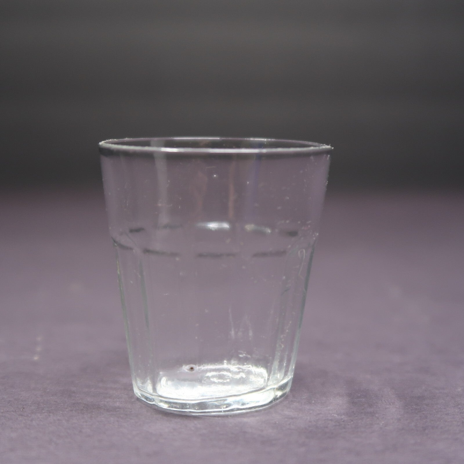 Miniature Soda Glass Style Shot Glass H 2"