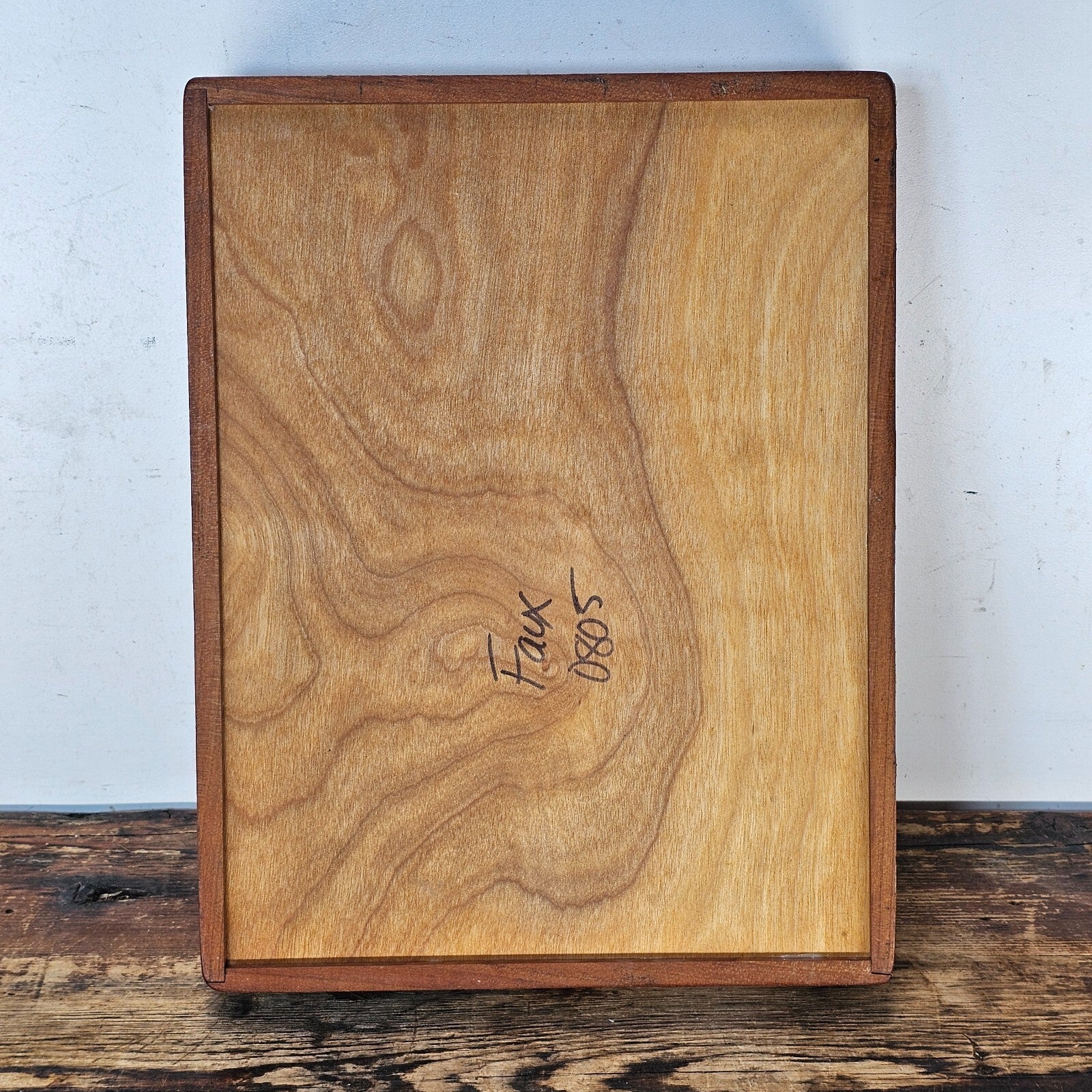 Nordic Style Vintage Wooden Document Tray