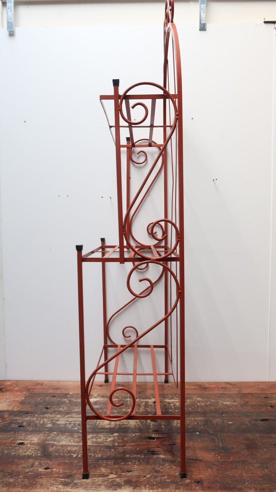 3 Tier Metal Shelf Rack Plant Pot Stand H 59" x W 24" x D 12"