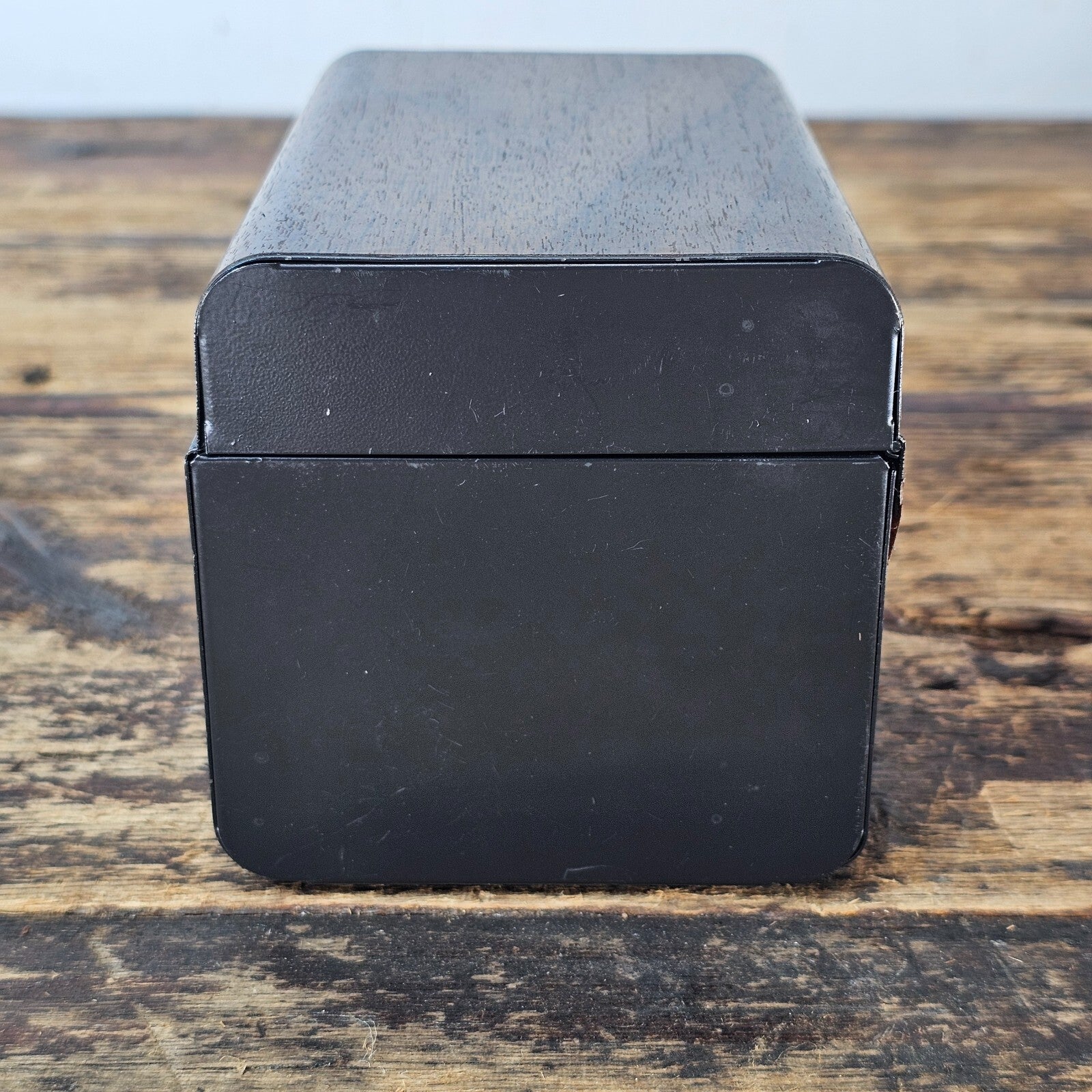 Globe-Weis Vintage Index Card File Box