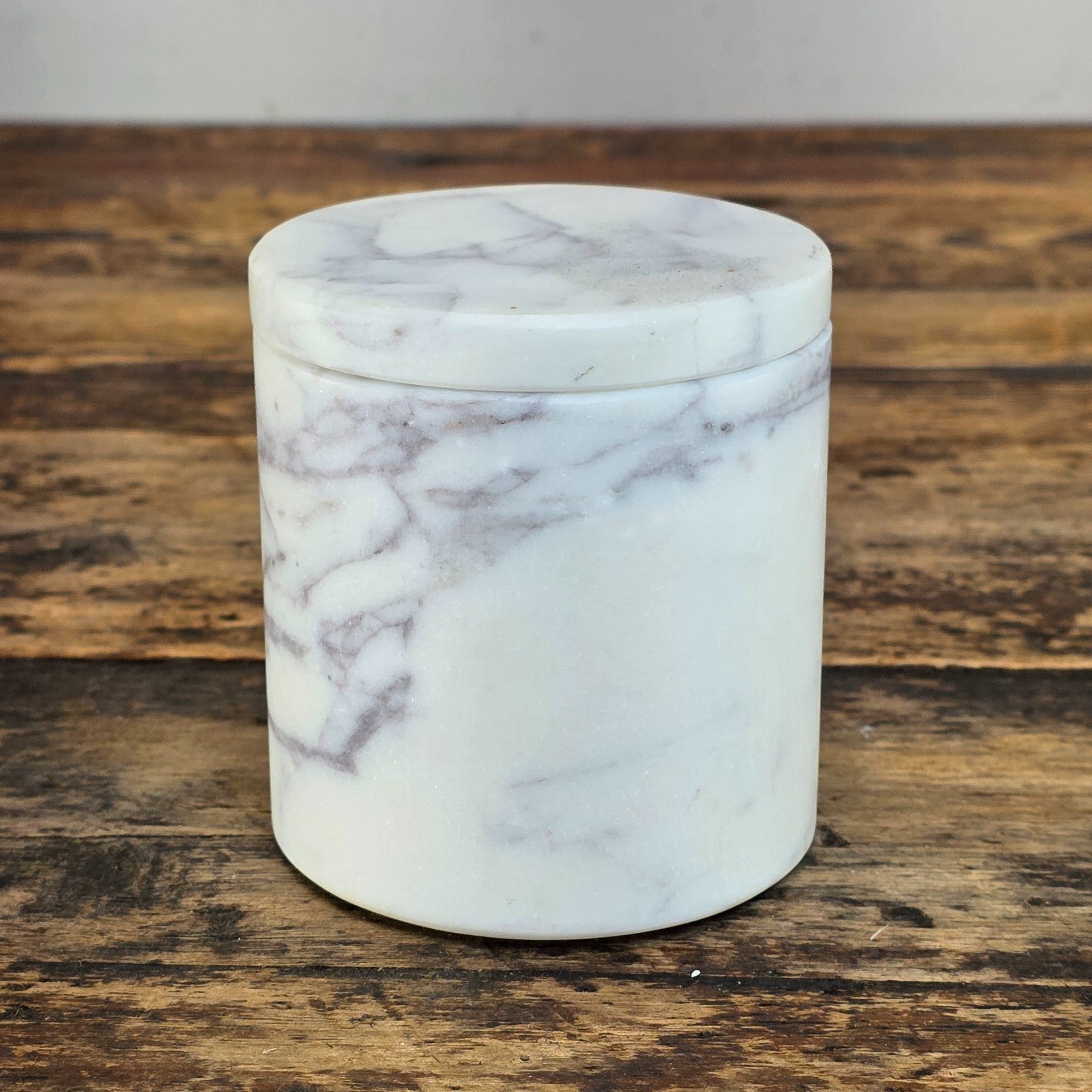 Threshold Marble Lidded Canister - Target (2016) - Bathroom / Kitchen Jar