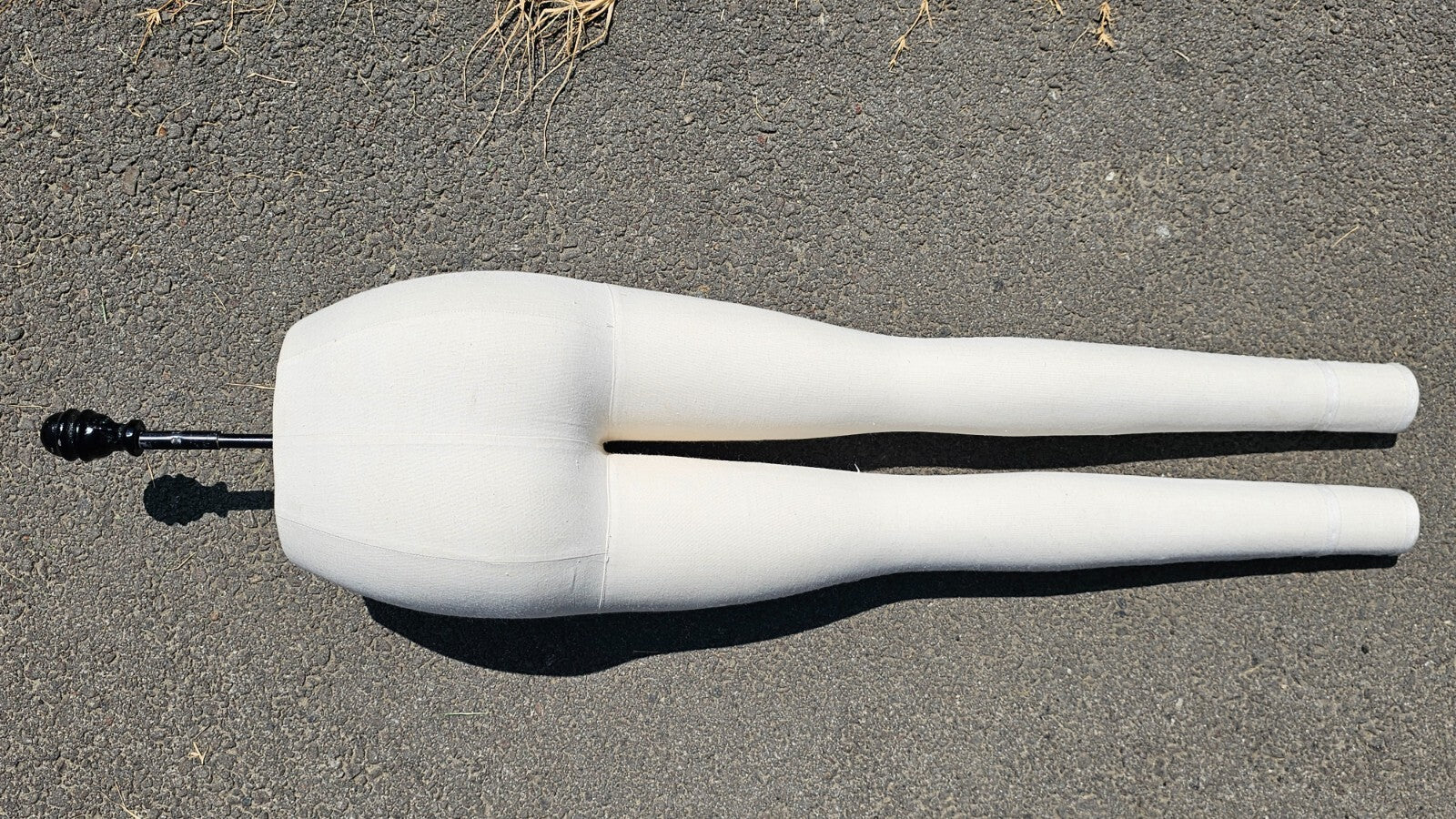 Superior Model Form Co. Missy Legs Covered In Linen Fabric With Cast Iron Base
