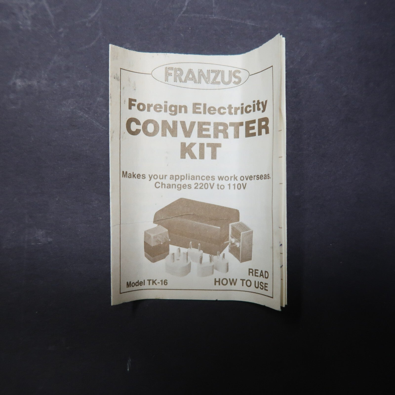 Franzus Deluxe Foreign Electricity Converter Kit Model TK-16