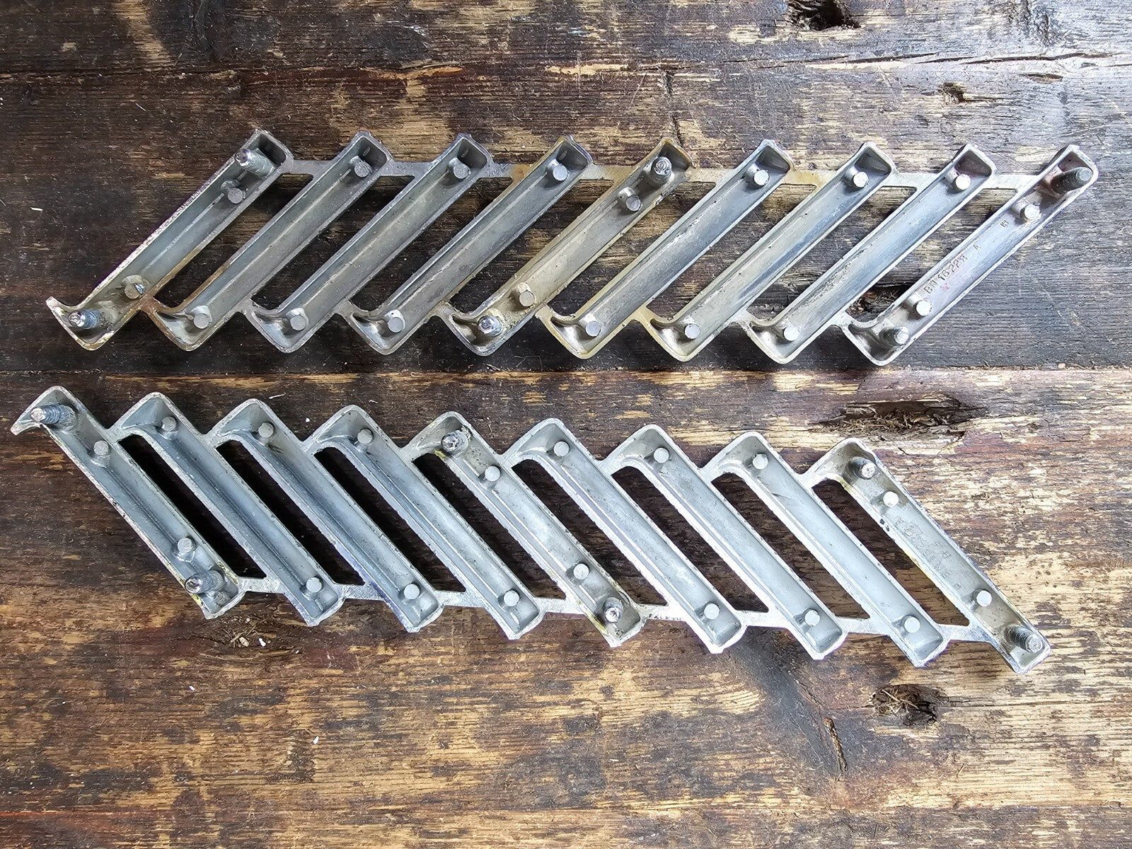 1955 - 1957 Thunderbird Chrome Hash Marks Both Sides T-bird Car Trim Pieces Ford